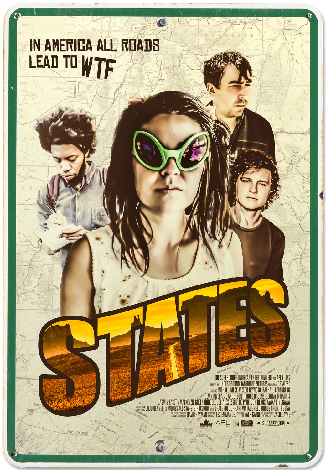 Extra Large Movie Poster Image for States 