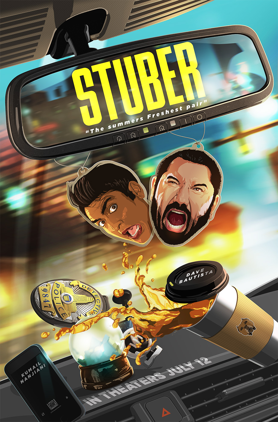 Extra Large Movie Poster Image for Stuber (#7 of 9)