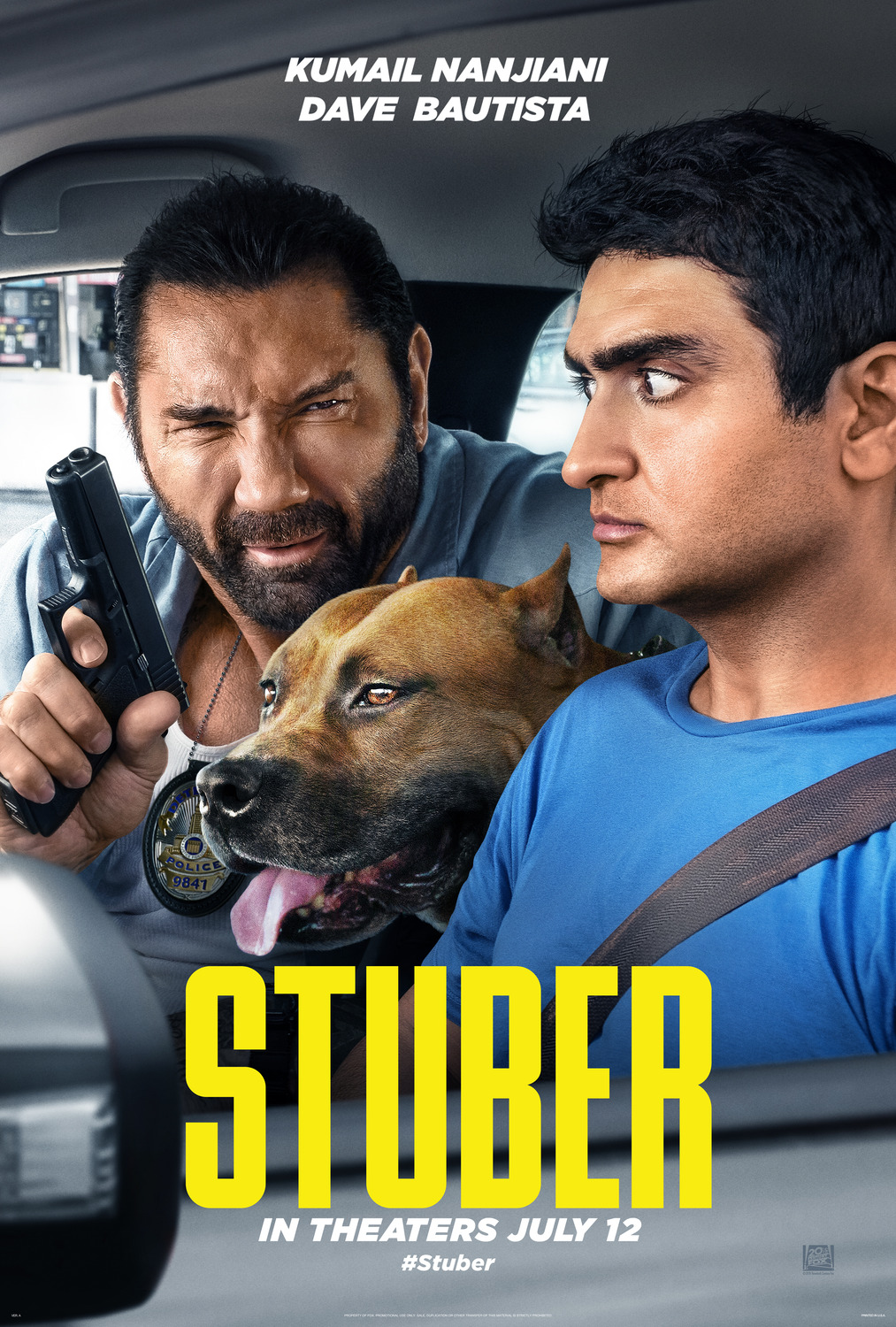 Extra Large Movie Poster Image for Stuber (#1 of 9)