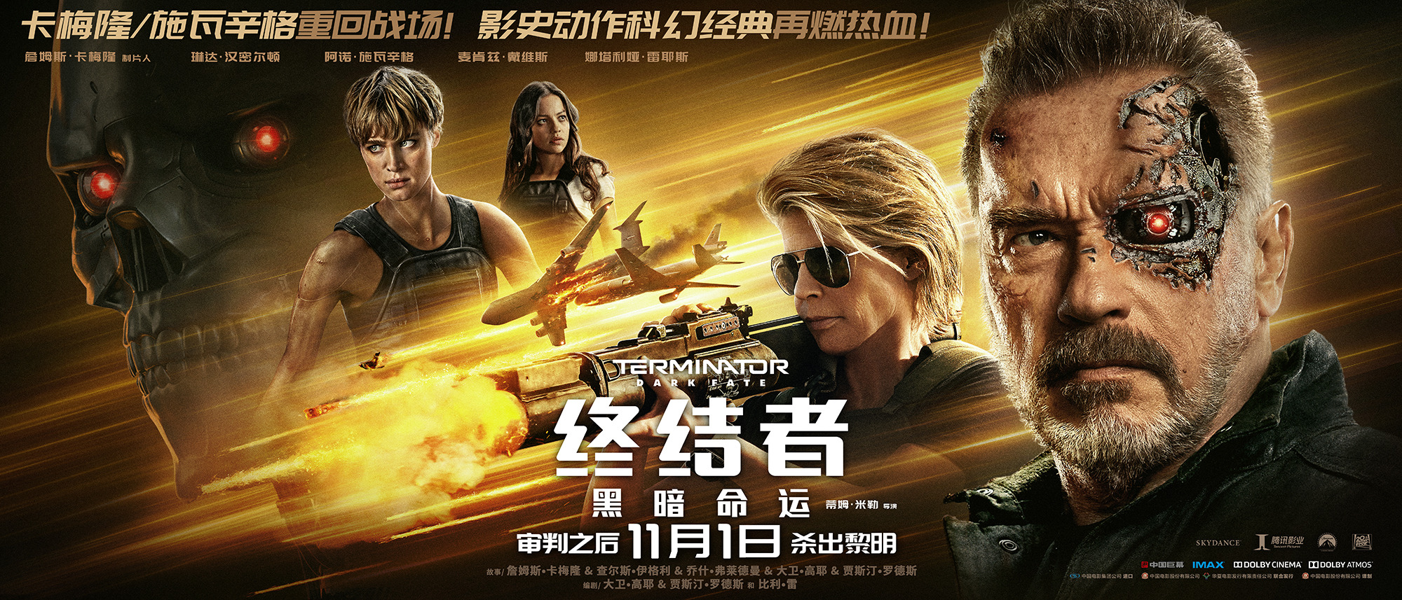 Mega Sized Movie Poster Image for Terminator: Dark Fate (#13 of 15)