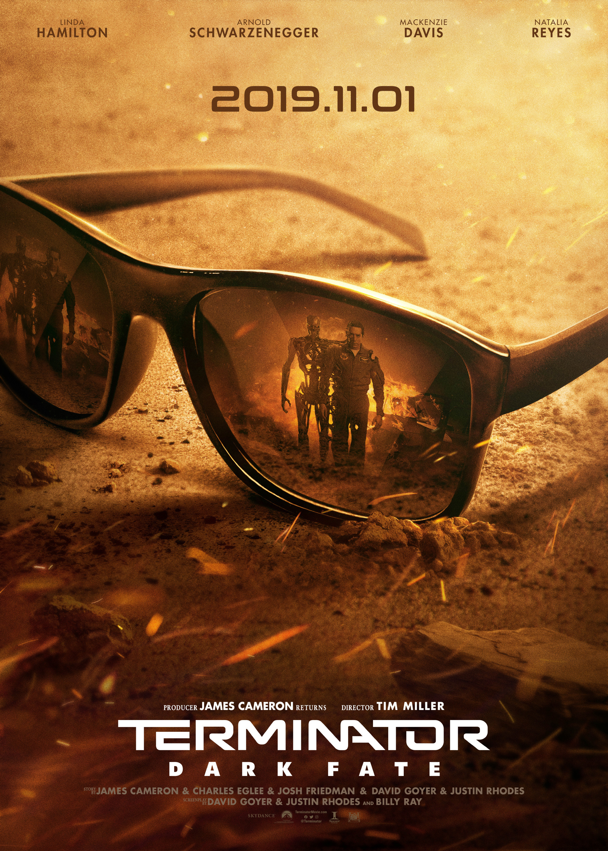 Mega Sized Movie Poster Image for Terminator: Dark Fate (#15 of 15)