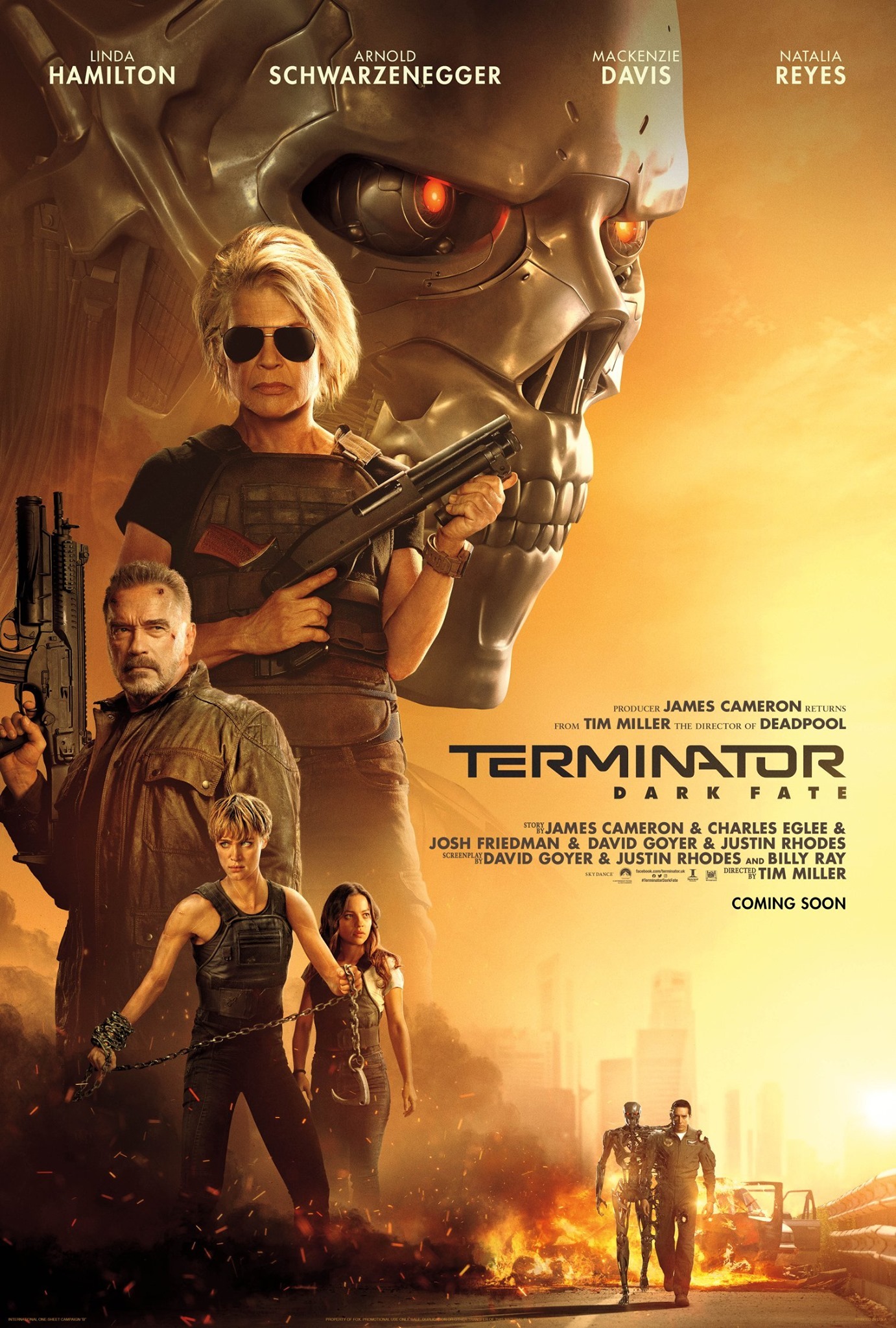 Mega Sized Movie Poster Image for Terminator: Dark Fate (#4 of 15)