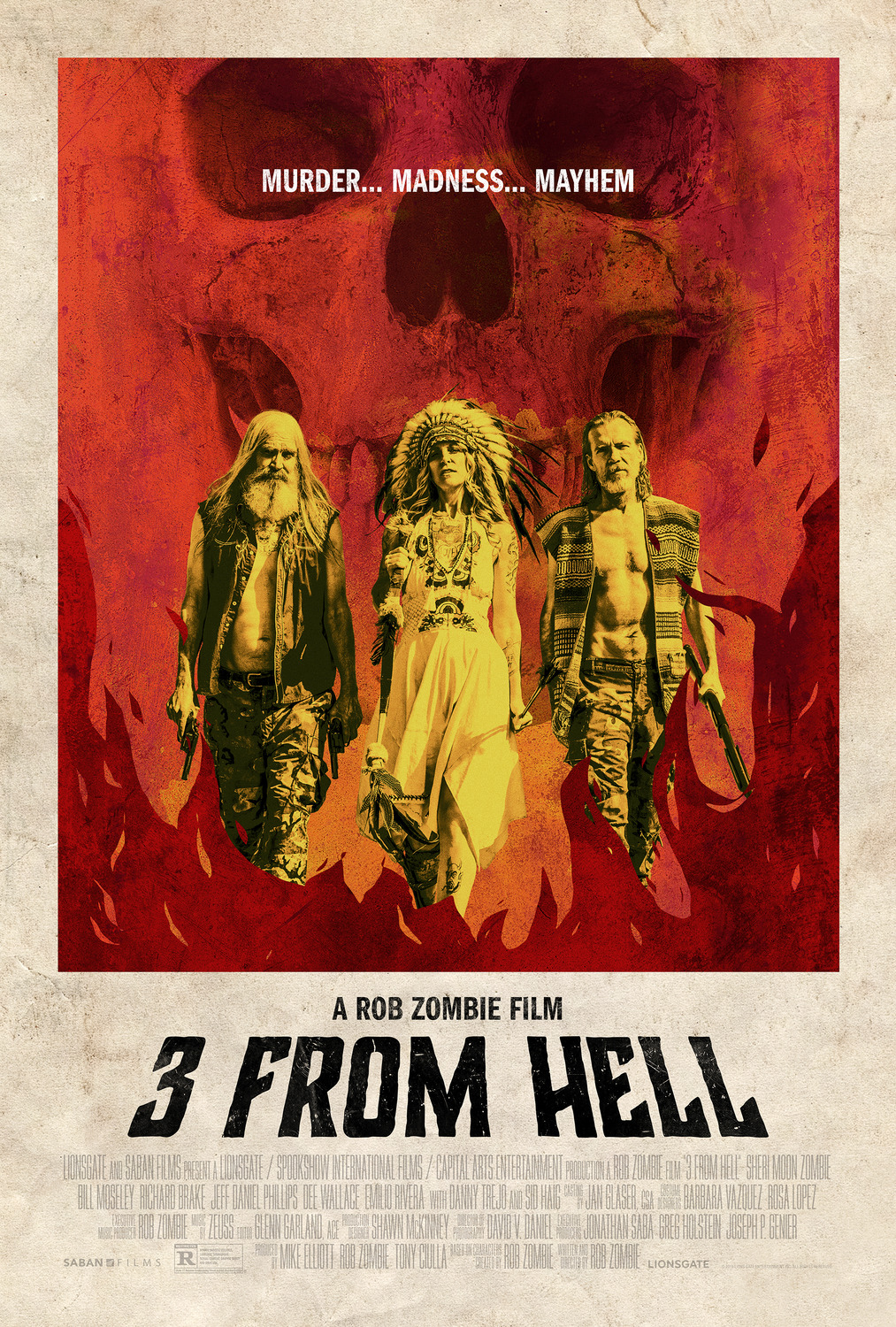Extra Large Movie Poster Image for Three From Hell (#3 of 3)