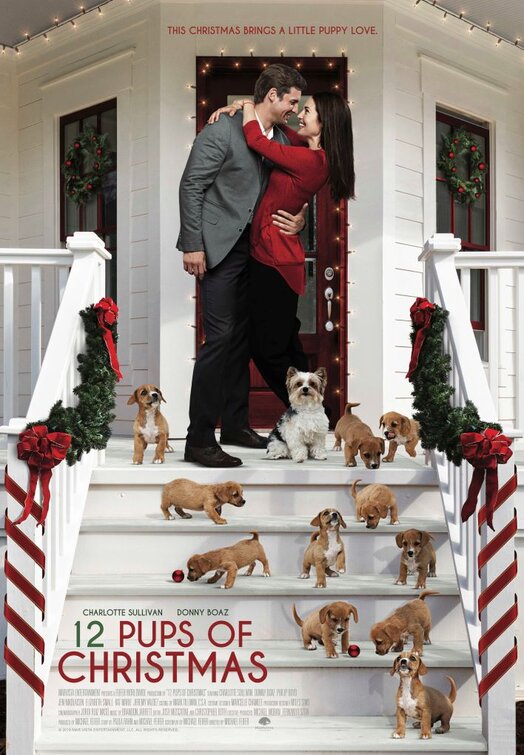 12 Pups of Christmas Movie Poster