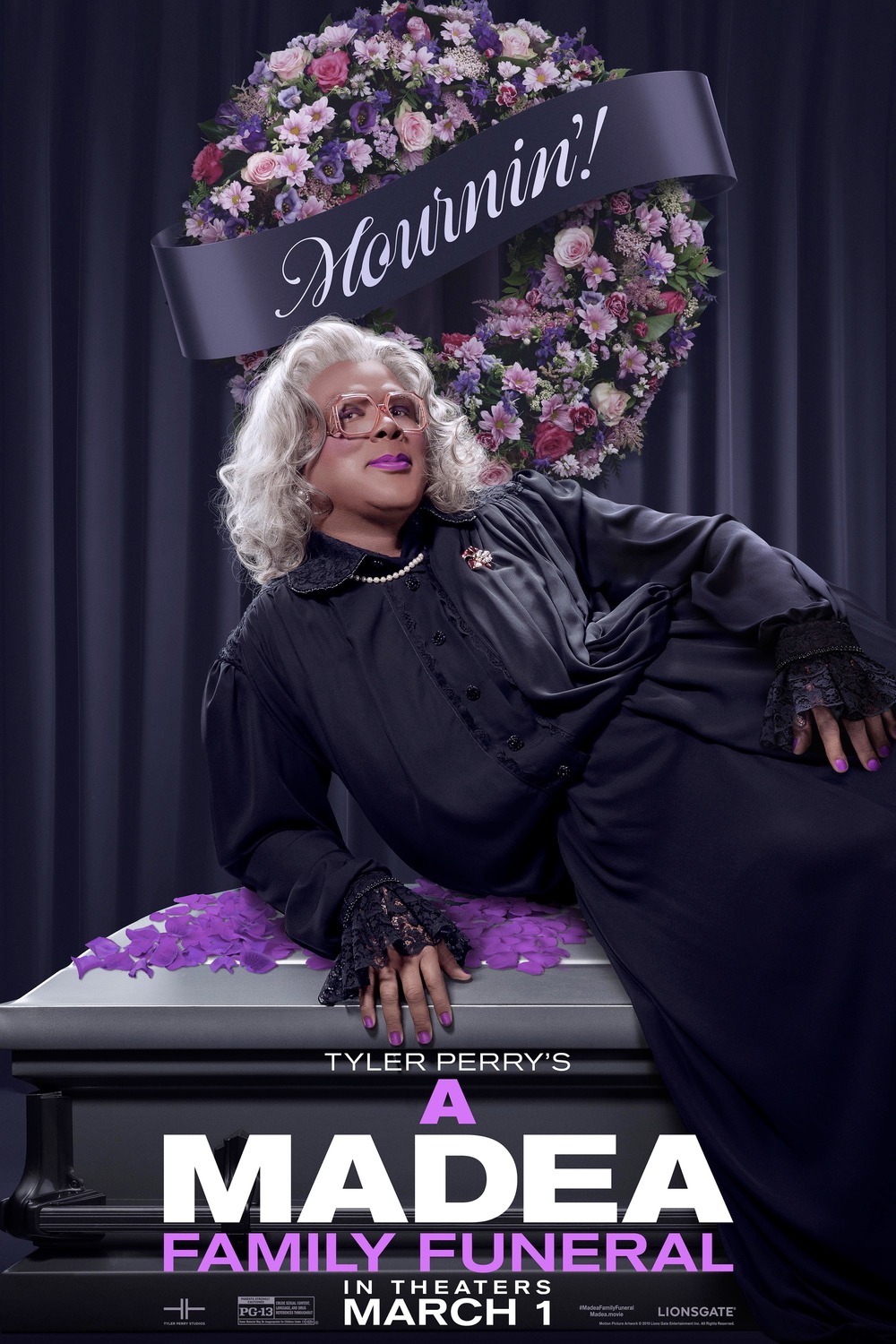 Extra Large Movie Poster Image for Tyler Perry's a Madea Family Funeral (#5 of 6)