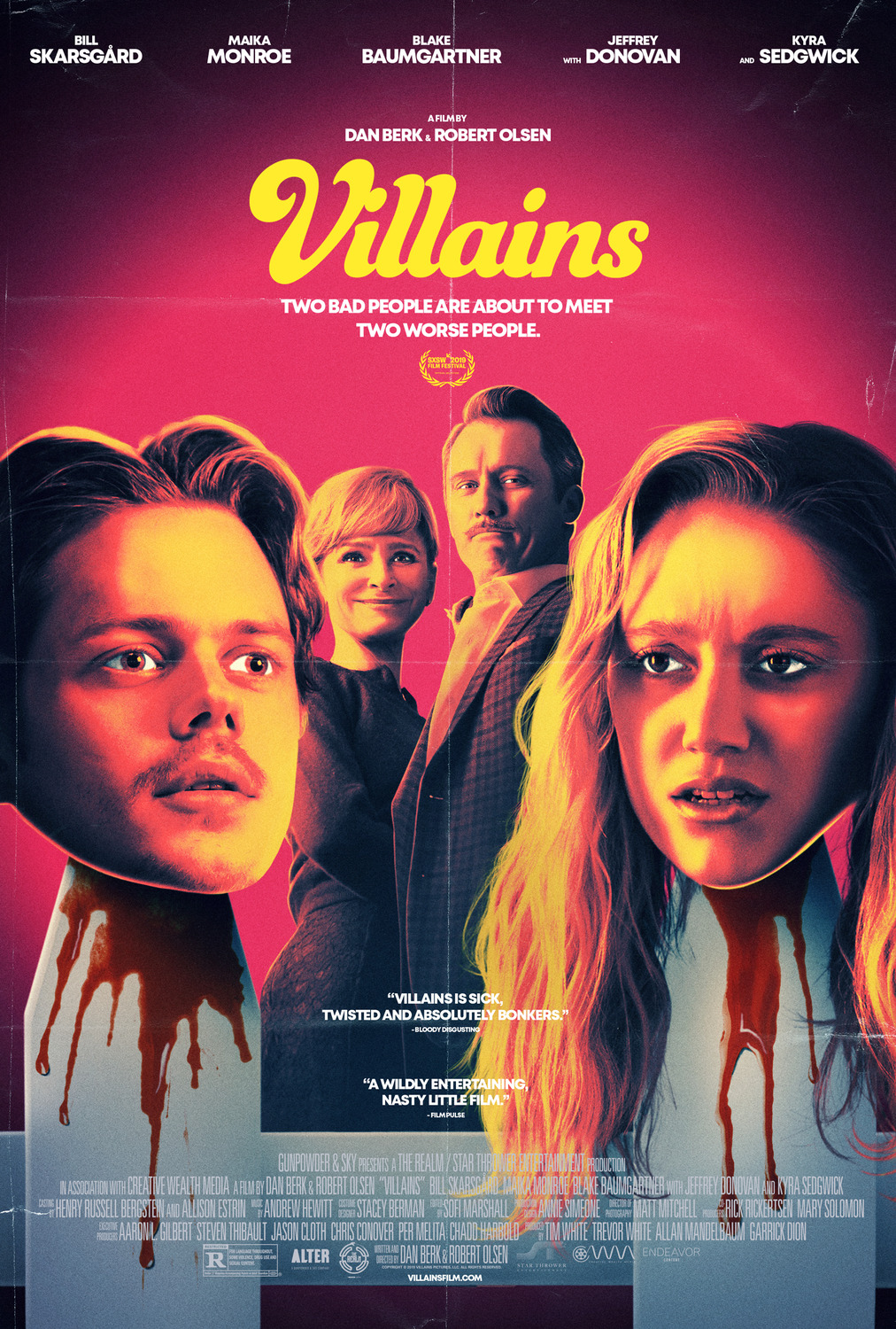 Extra Large Movie Poster Image for Villains 