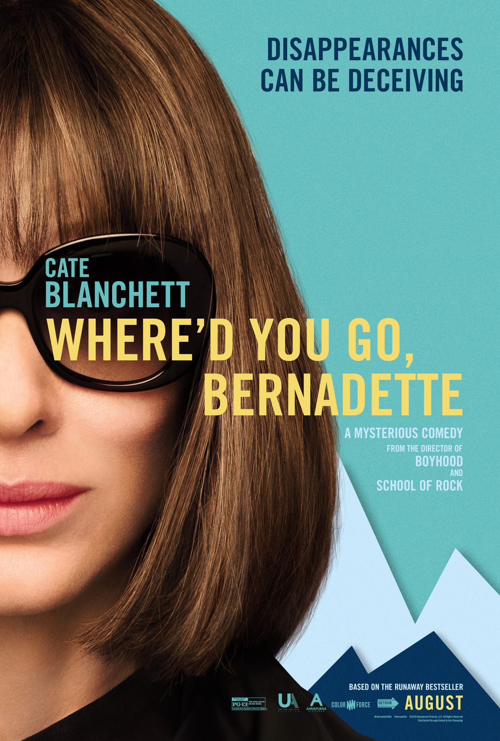 Extra Large Movie Poster Image for Where'd You Go, Bernadette (#2 of 4)