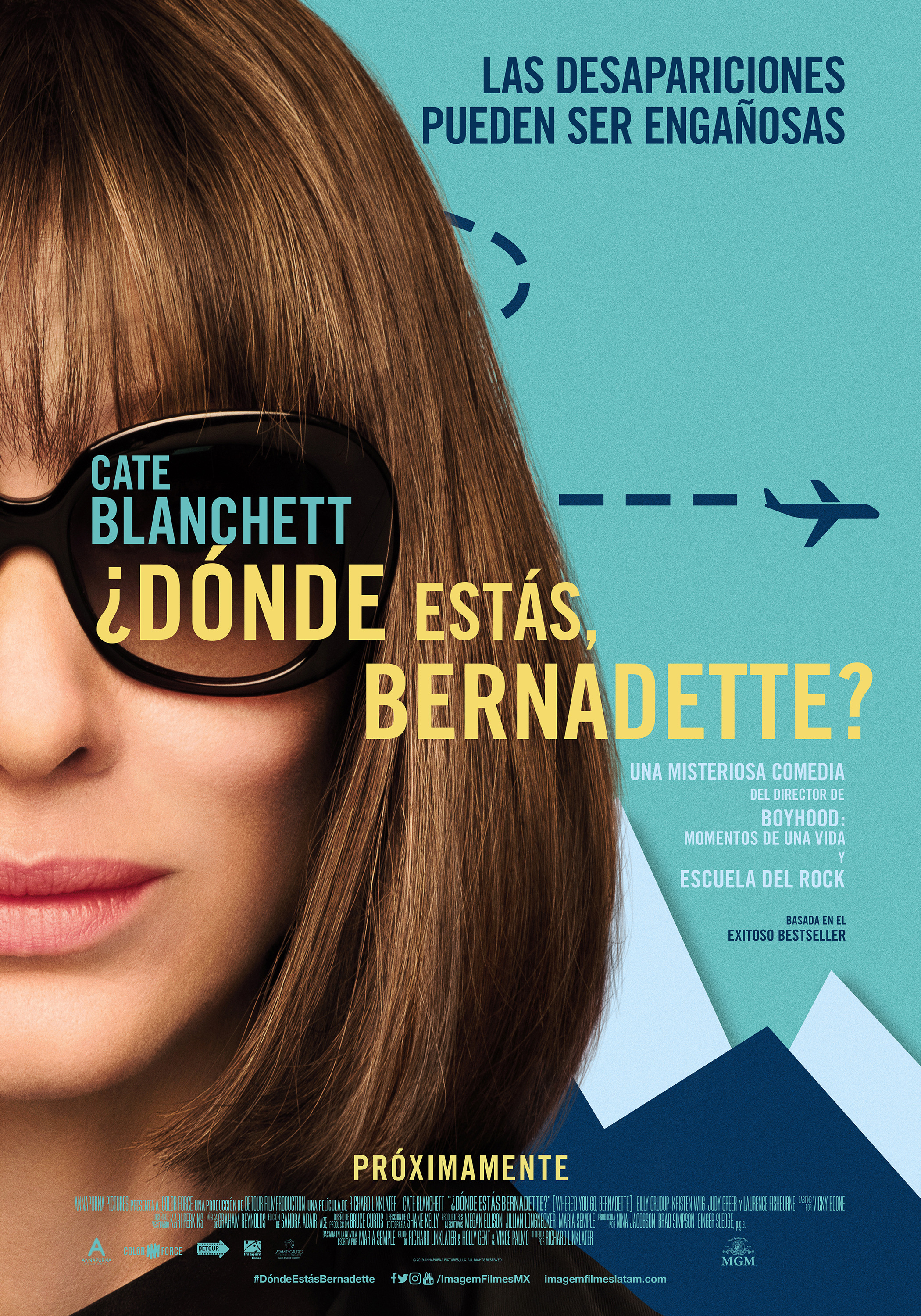 Mega Sized Movie Poster Image for Where'd You Go, Bernadette (#3 of 4)