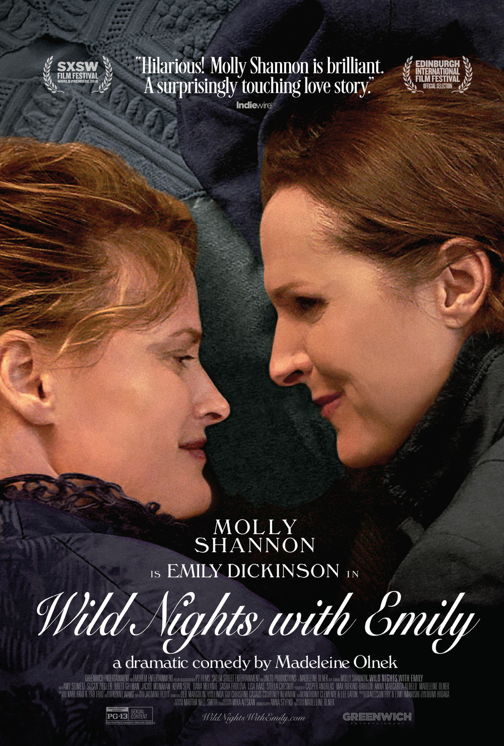 Extra Large Movie Poster Image for Wild Nights with Emily 