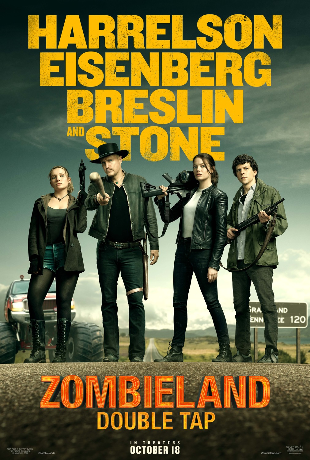 Extra Large Movie Poster Image for Zombieland: Double Tap (#1 of 10)