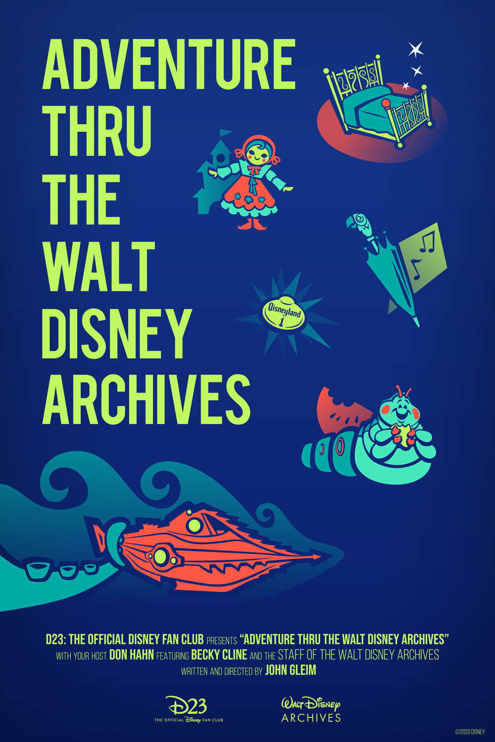 Extra Large Movie Poster Image for Adventure Thru the Walt Disney Archives (#1 of 7)