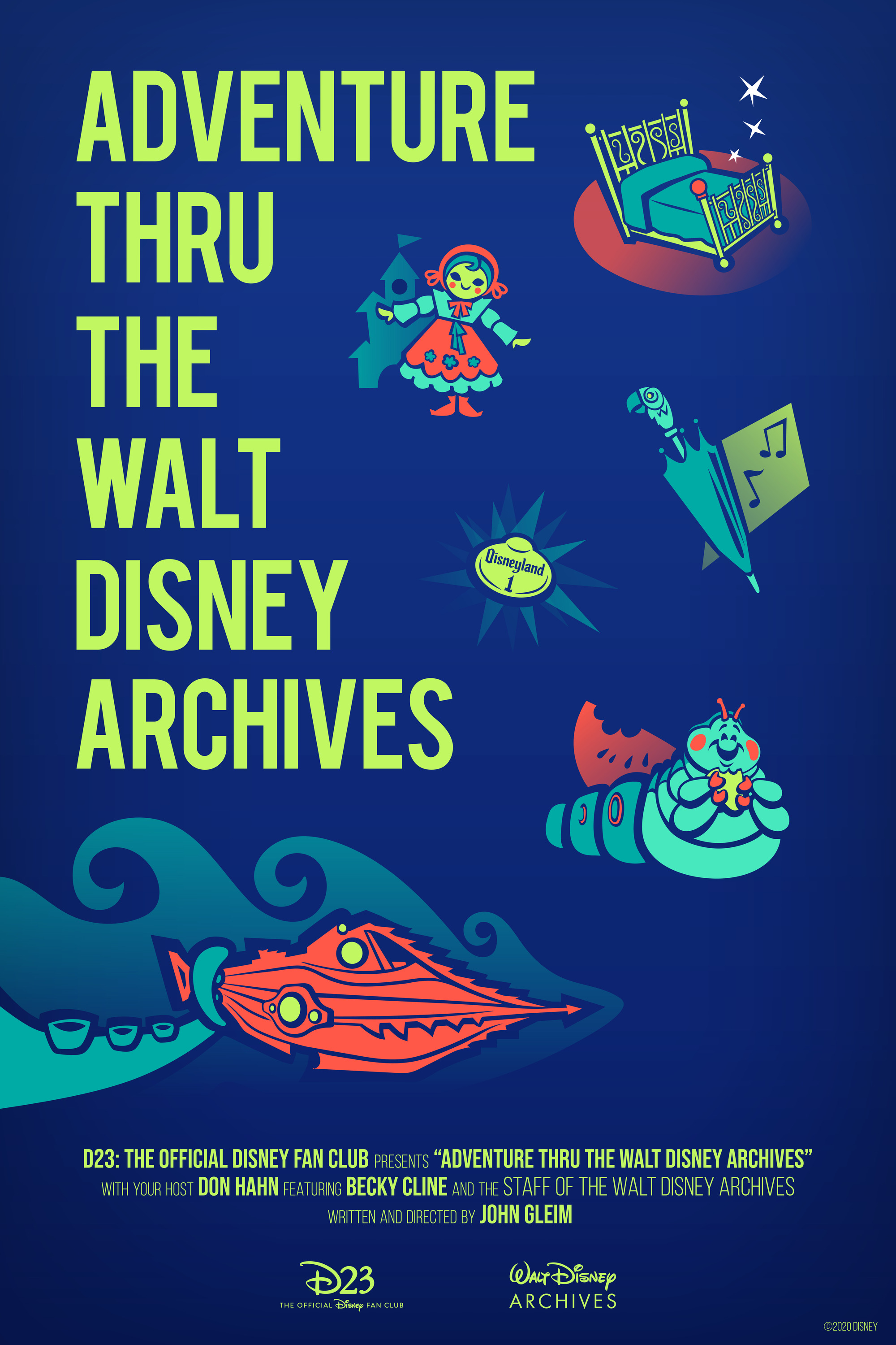 Mega Sized Movie Poster Image for Adventure Thru the Walt Disney Archives (#1 of 7)