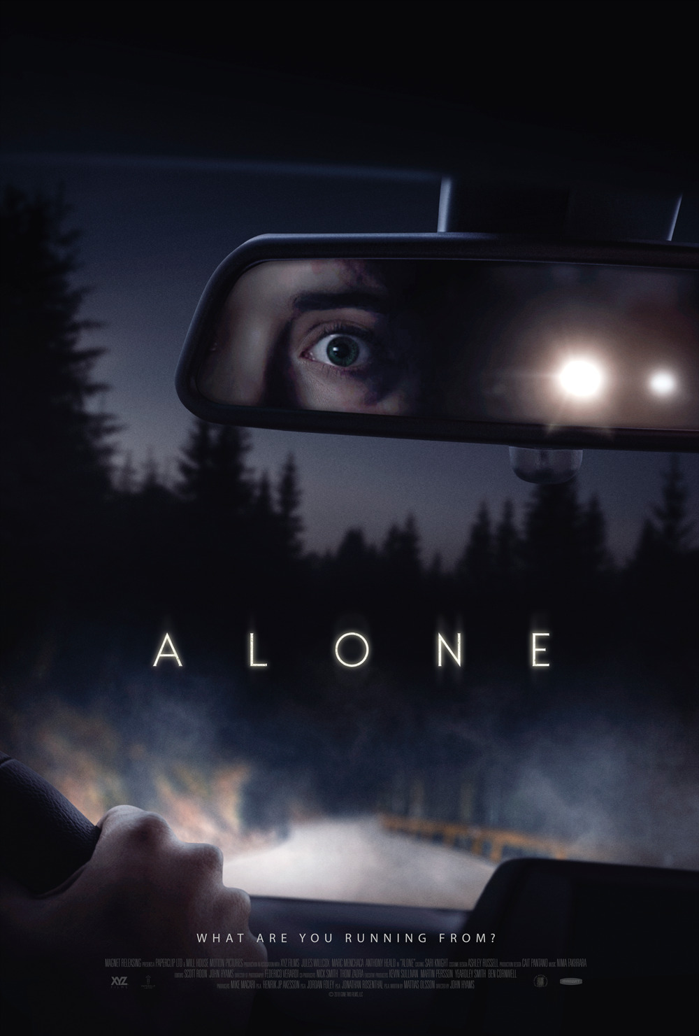 Extra Large Movie Poster Image for Alone 