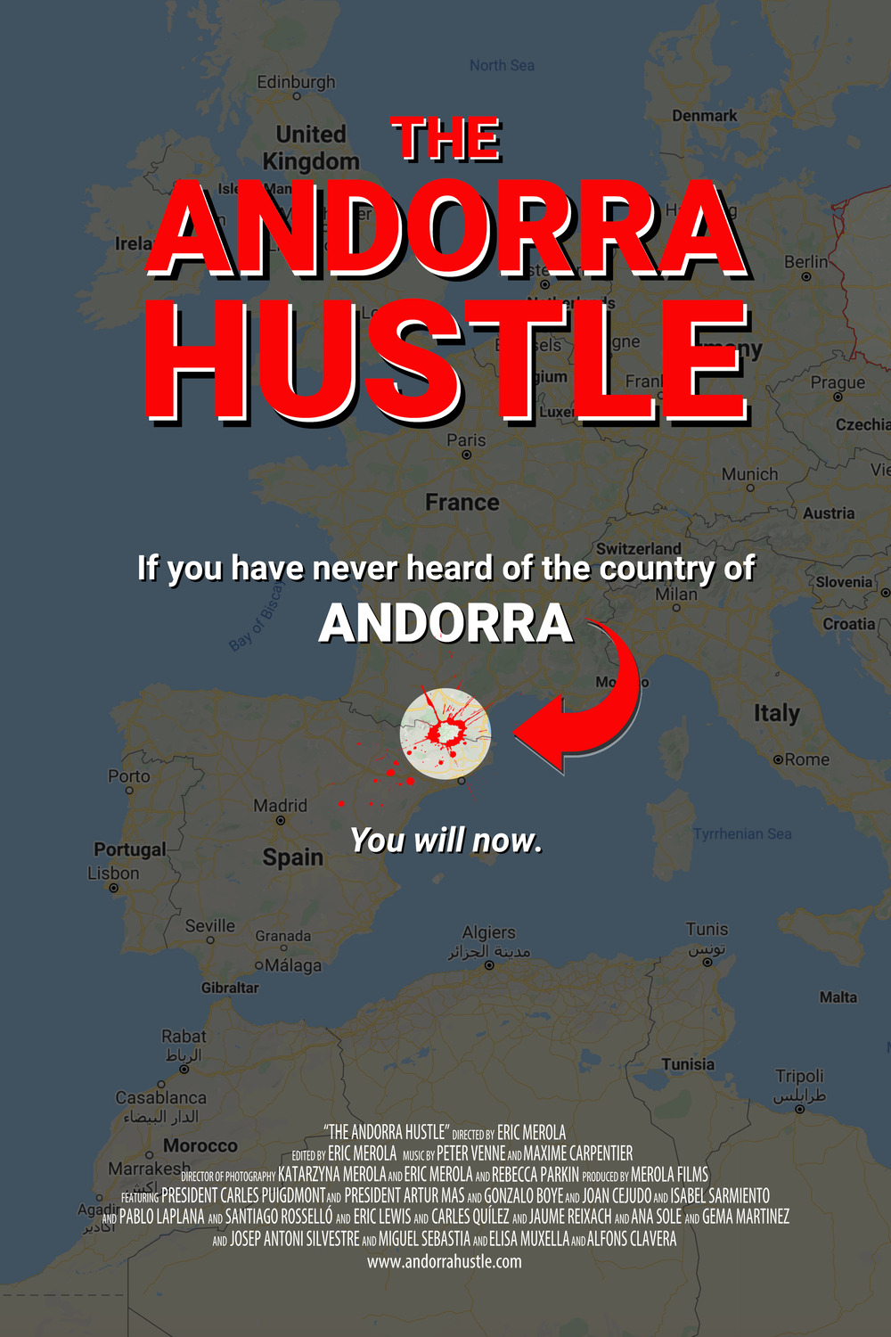 Extra Large Movie Poster Image for The Andorra Hustle 