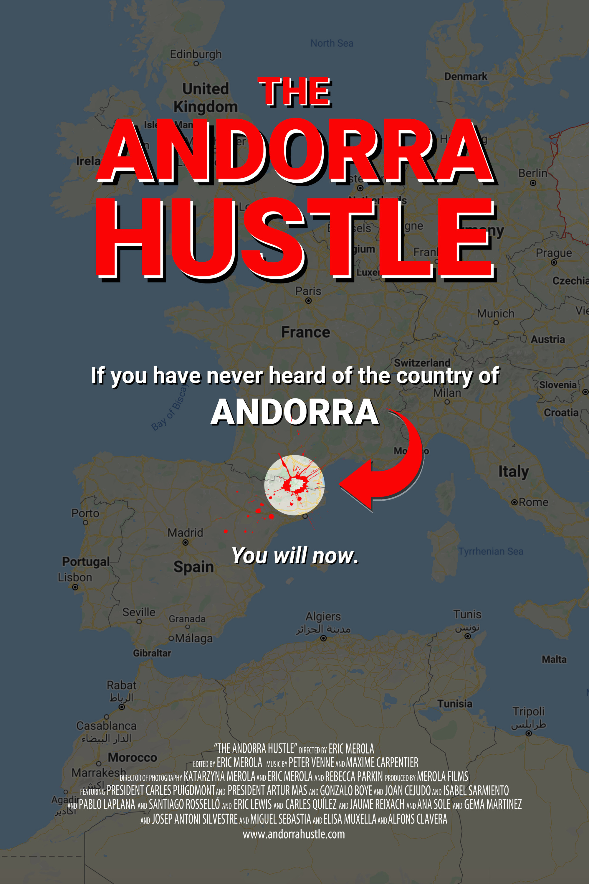 Mega Sized Movie Poster Image for The Andorra Hustle 