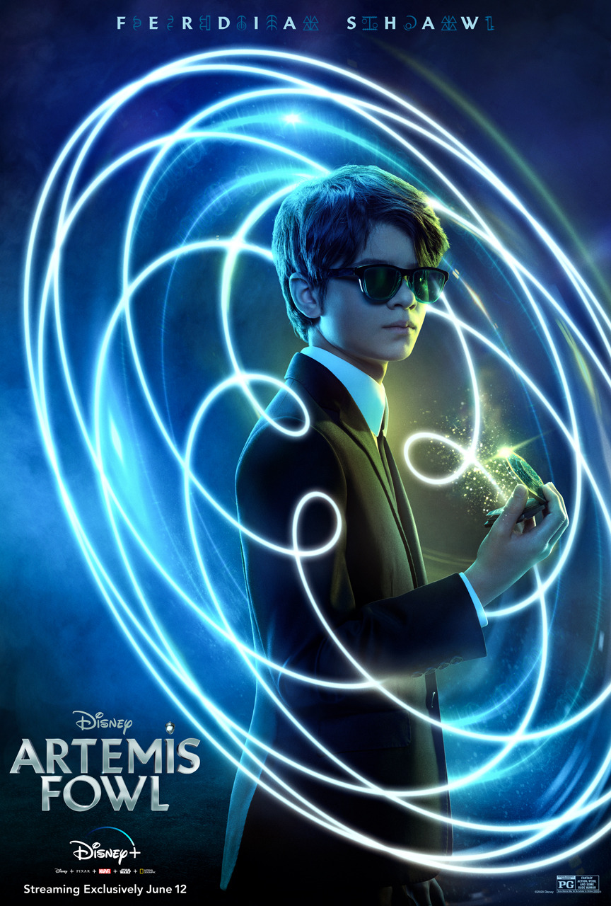 Details about   Artemis Fowl Movie Time To Believe Silk Poster 14x21 24x36 Art N-196