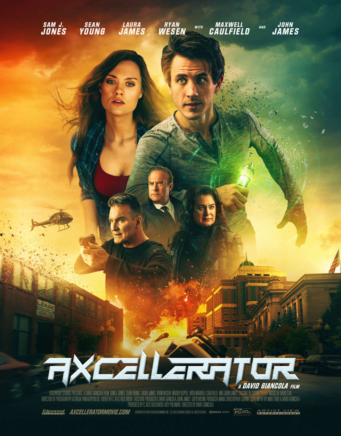 Extra Large Movie Poster Image for Axcellerator 