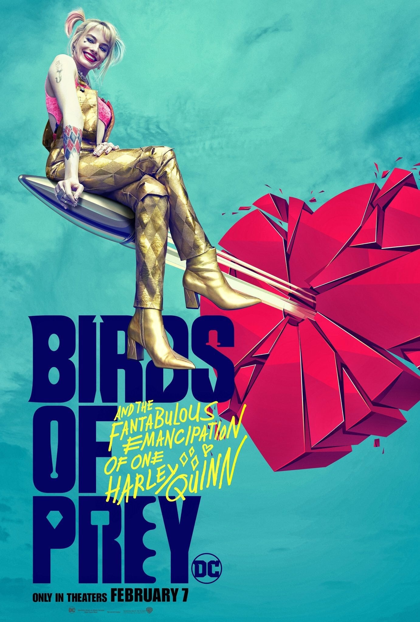 Mega Sized Movie Poster Image for Birds of Prey (And the Fantabulous Emancipation of One Harley Quinn) (#5 of 18)