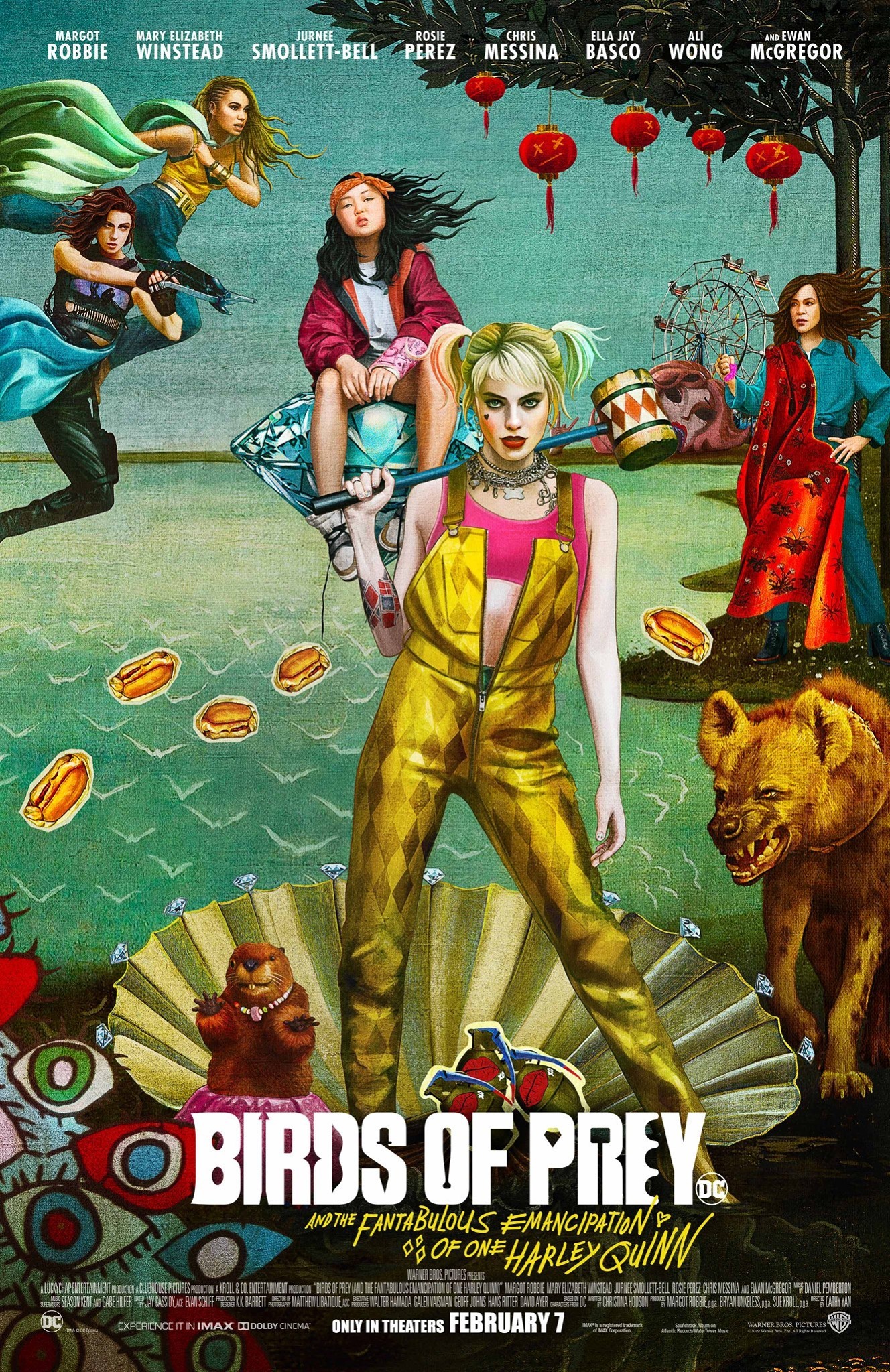 Mega Sized Movie Poster Image for Birds of Prey (And the Fantabulous Emancipation of One Harley Quinn) (#6 of 18)
