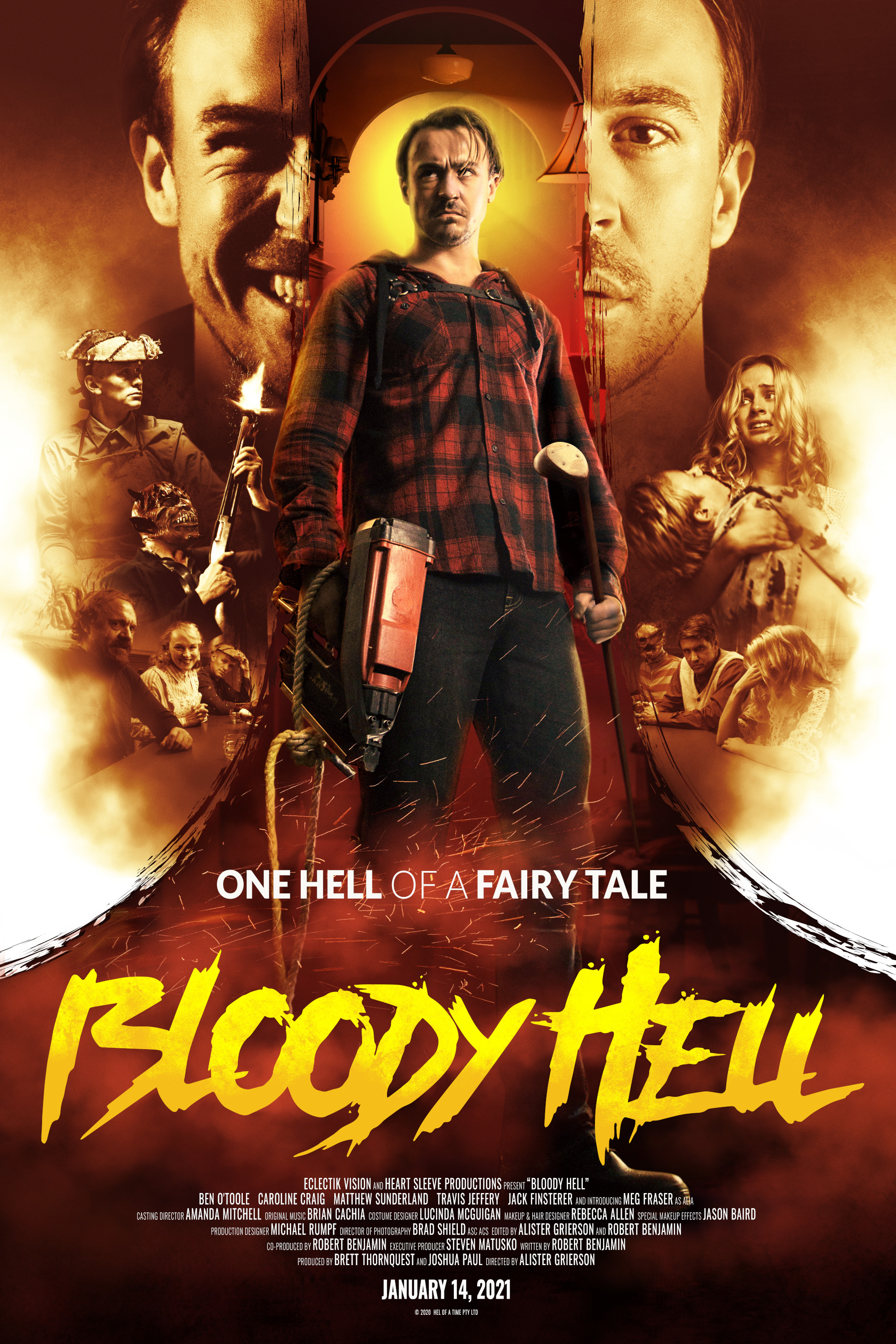Mega Sized Movie Poster Image for Bloody Hell (#3 of 4)