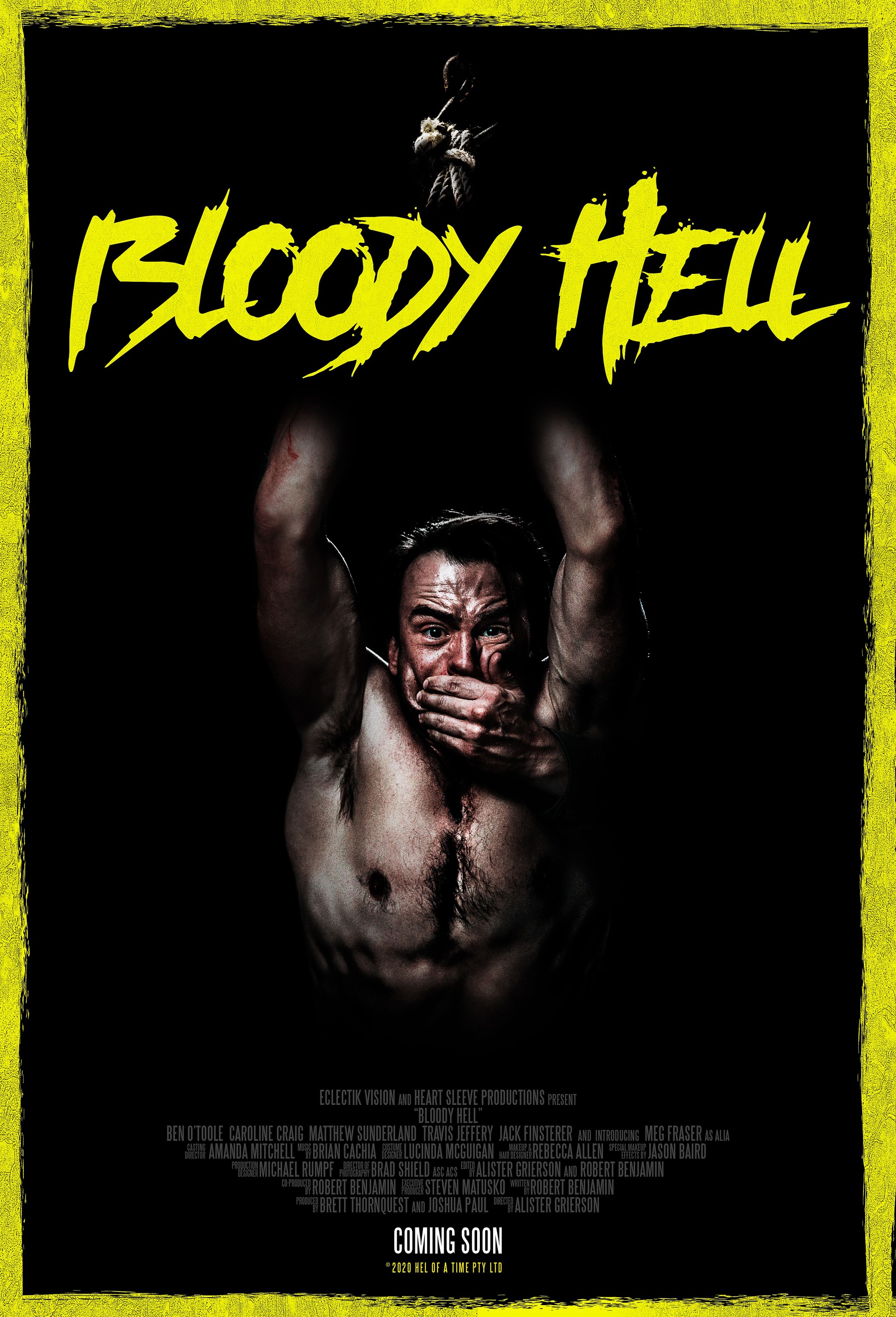 Mega Sized Movie Poster Image for Bloody Hell (#1 of 4)