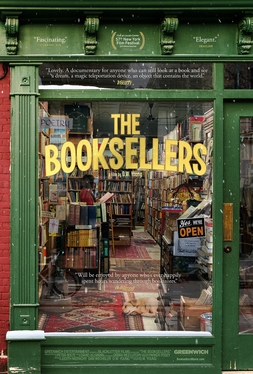 Extra Large Movie Poster Image for The Booksellers 