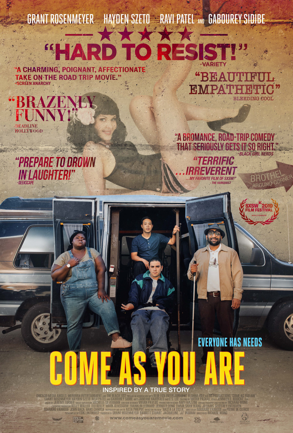 Extra Large Movie Poster Image for Come As You Are 