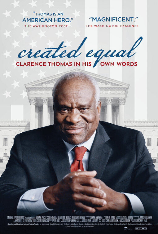 Created Equal: Clarence Thomas in His Own Words Movie Poster