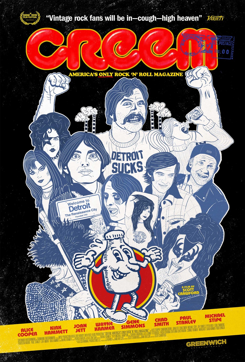 Extra Large Movie Poster Image for Creem: America's Only Rock 'n' Roll Magazine 