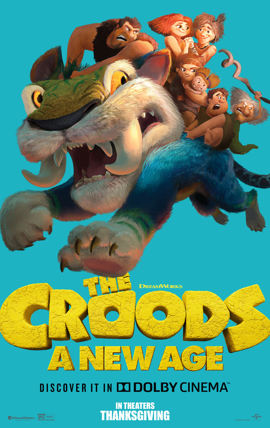 Extra Large Movie Poster Image for The Croods: A New Age (#3 of 5)