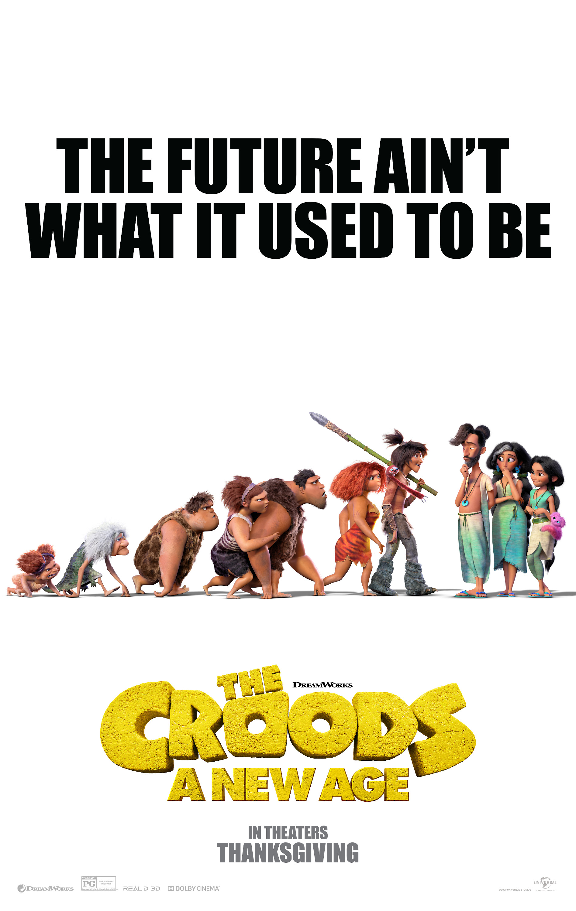 Mega Sized Movie Poster Image for The Croods: A New Age (#1 of 5)