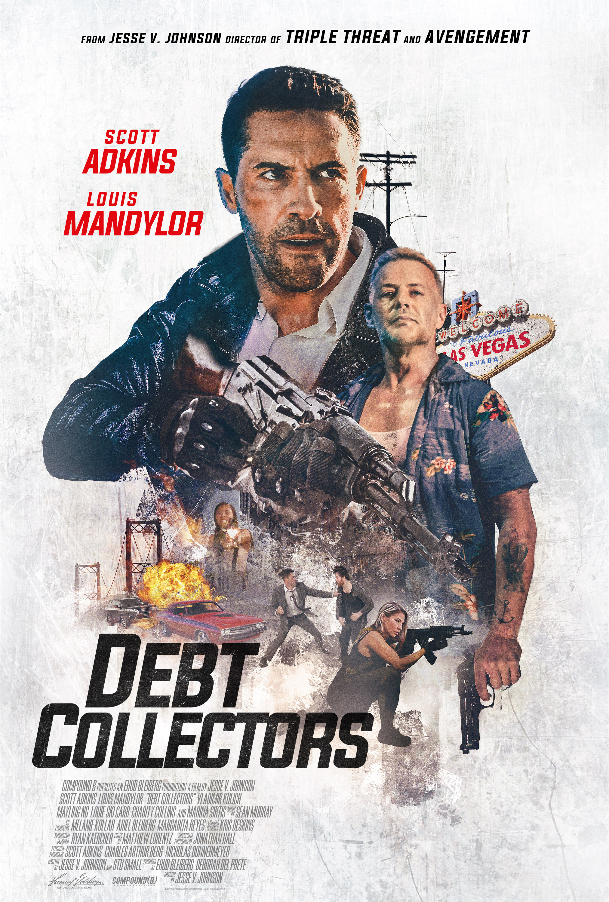 Mega Sized Movie Poster Image for Debt Collectors 