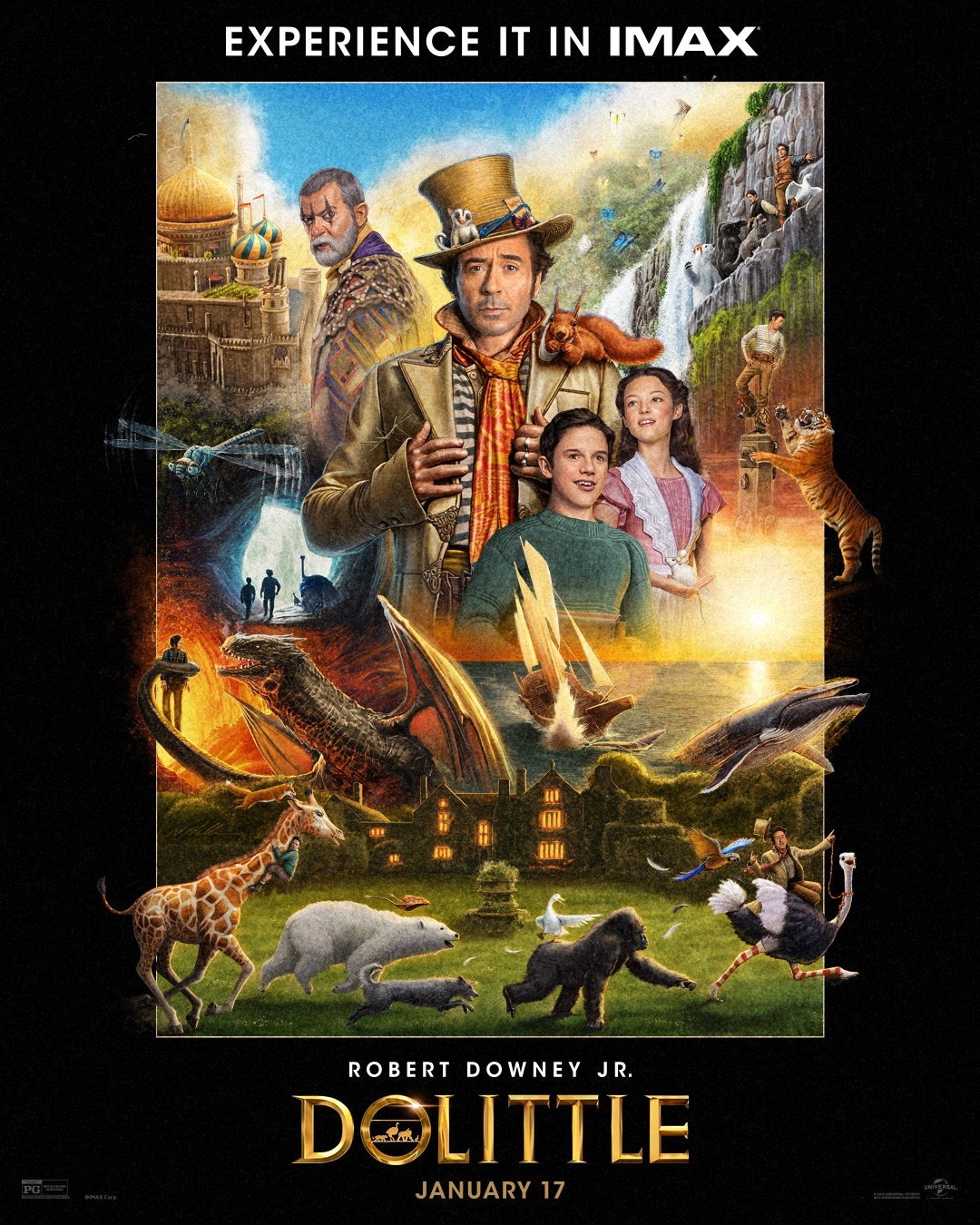 Extra Large Movie Poster Image for Dolittle (#12 of 12)