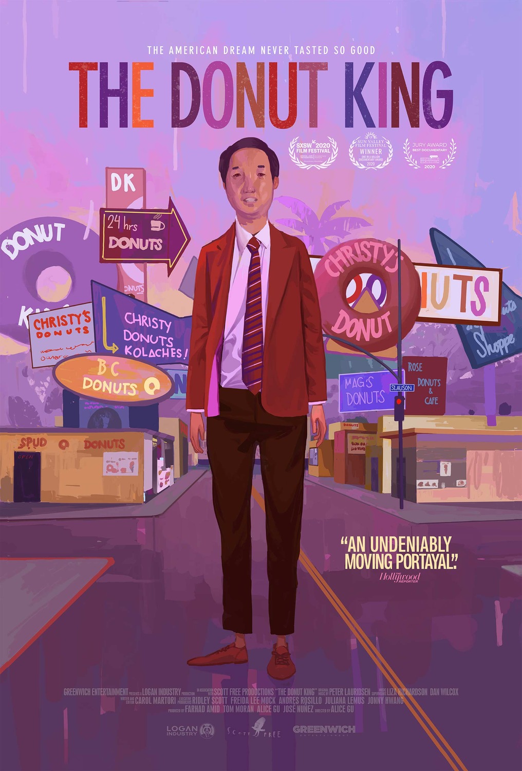 Extra Large Movie Poster Image for The Donut King 