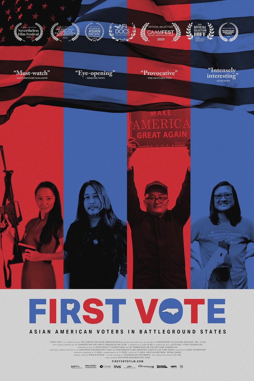 Extra Large Movie Poster Image for First Vote 