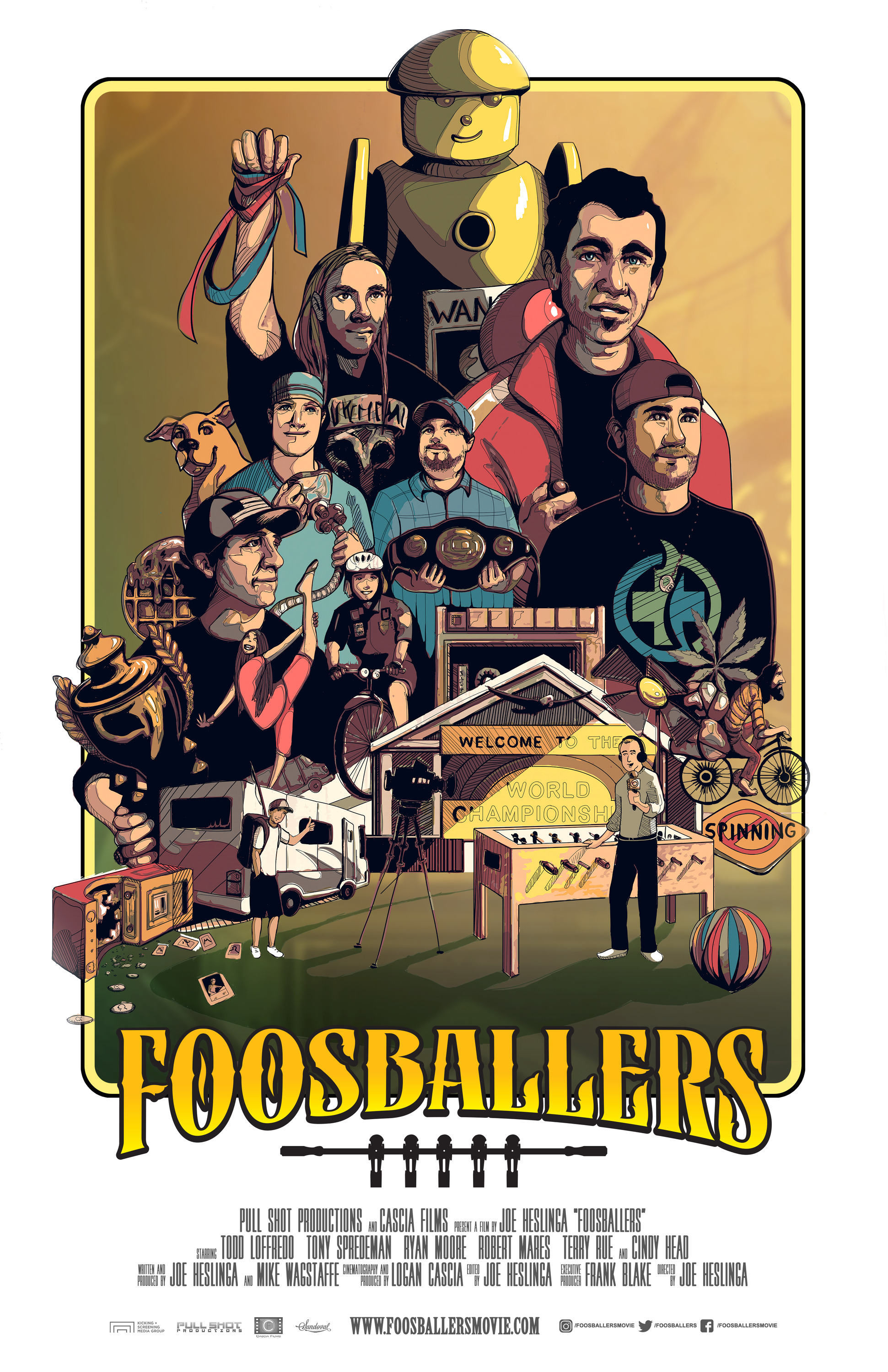 Mega Sized Movie Poster Image for Foosballers 