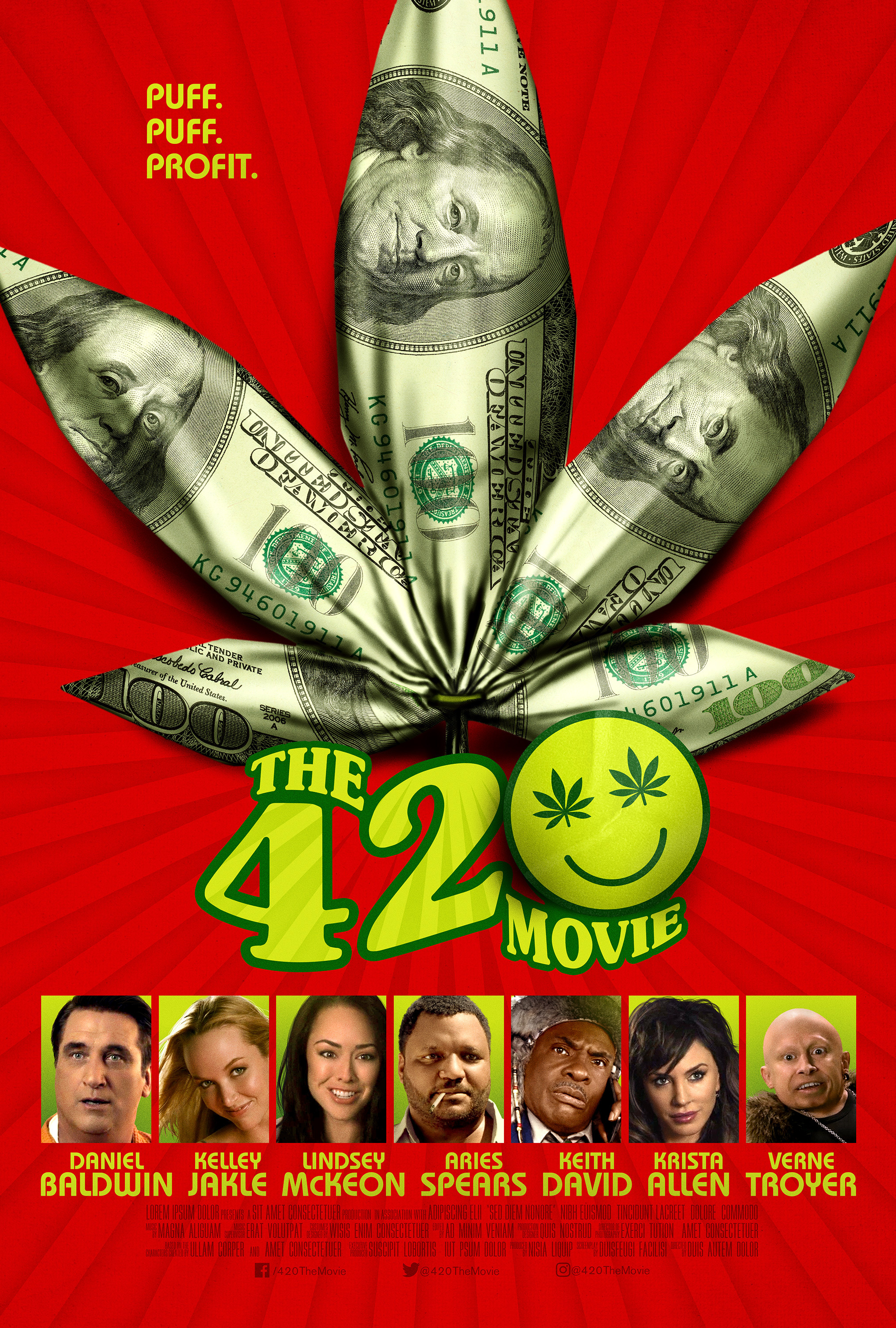 Mega Sized Movie Poster Image for The 420 Movie 