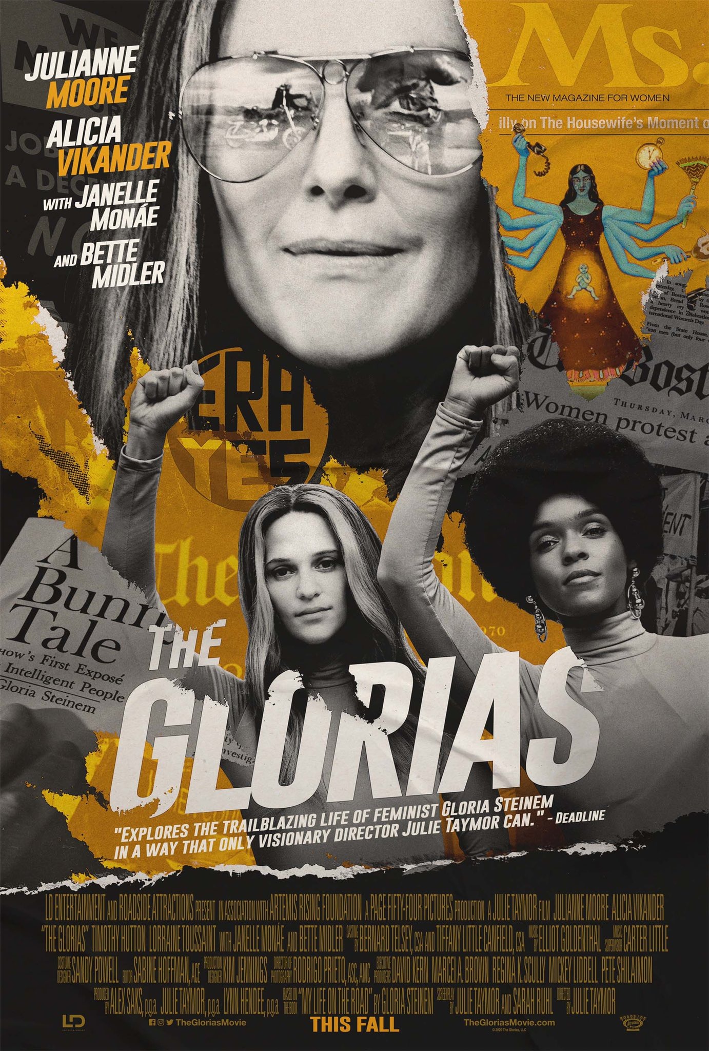 Mega Sized Movie Poster Image for The Glorias 
