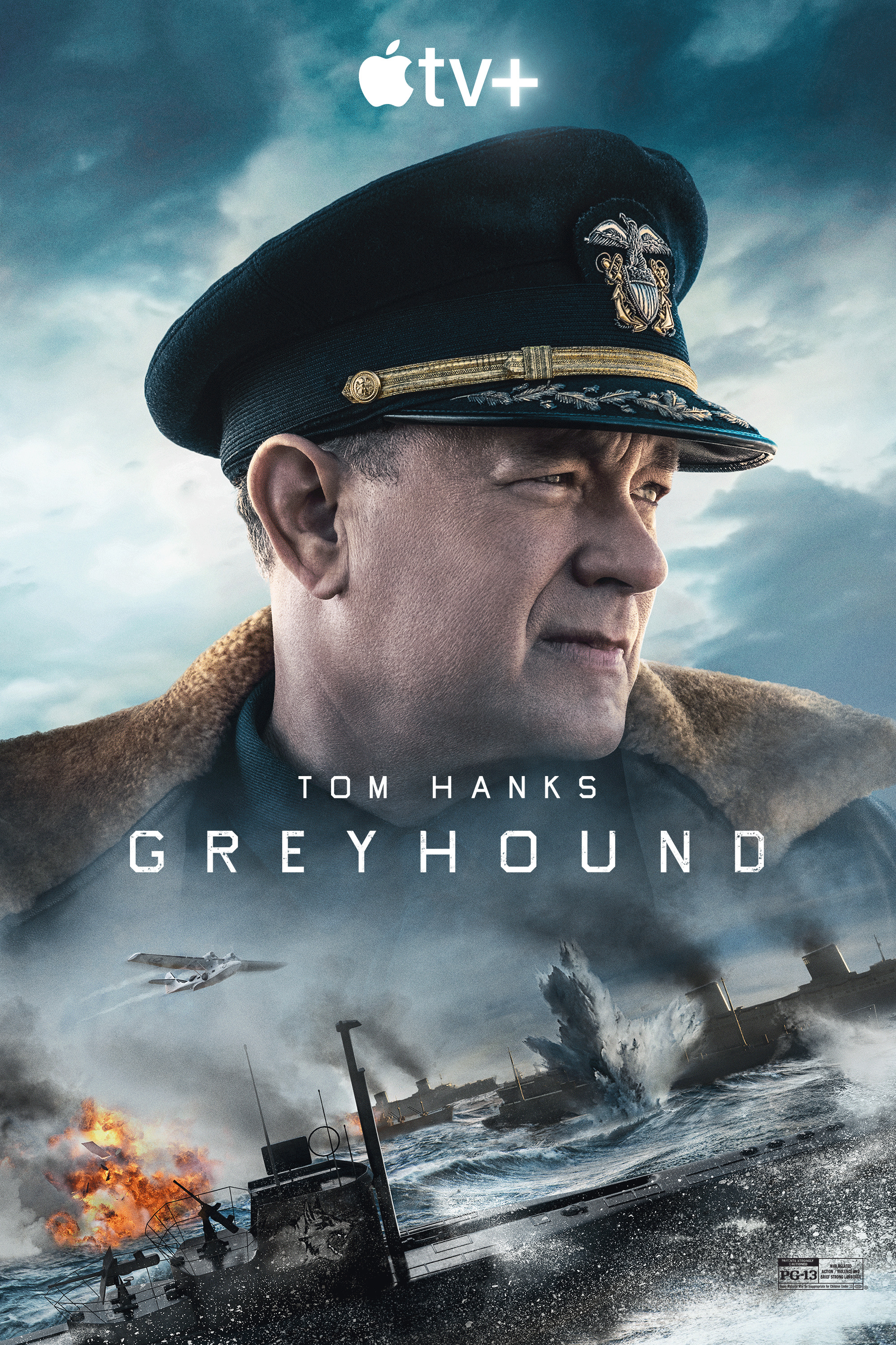 Mega Sized Movie Poster Image for Greyhound (#3 of 3)