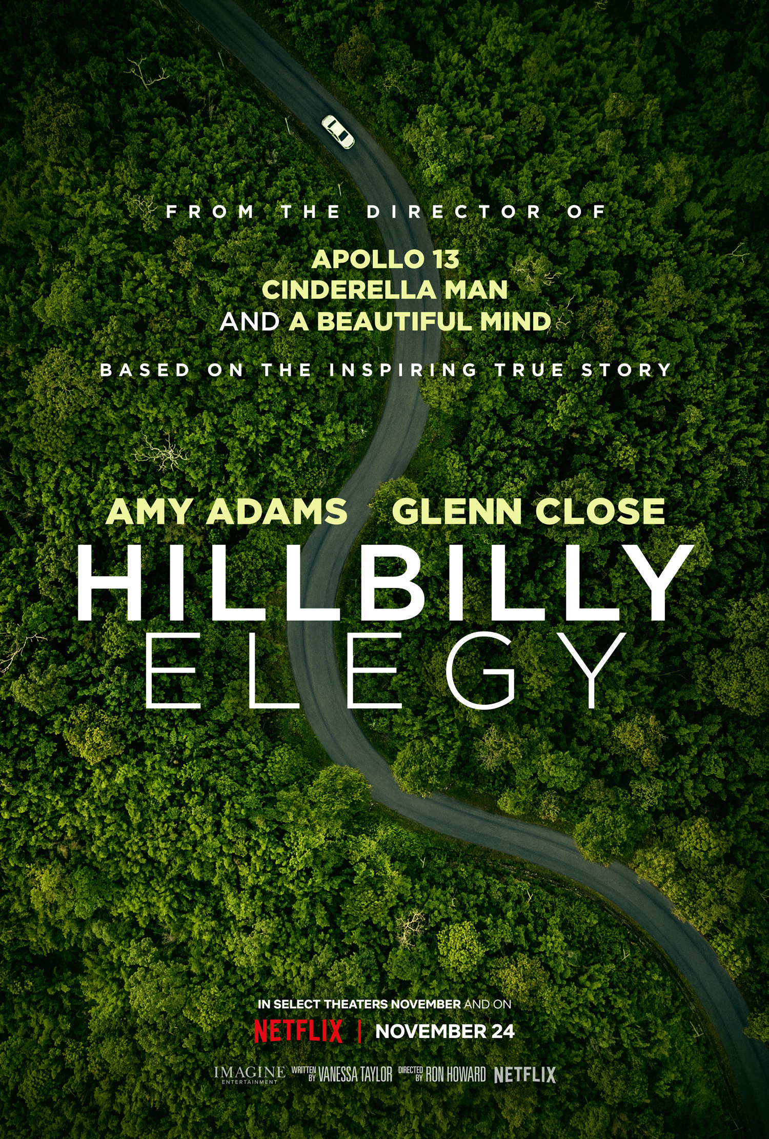 Mega Sized Movie Poster Image for Hillbilly Elegy (#1 of 2)