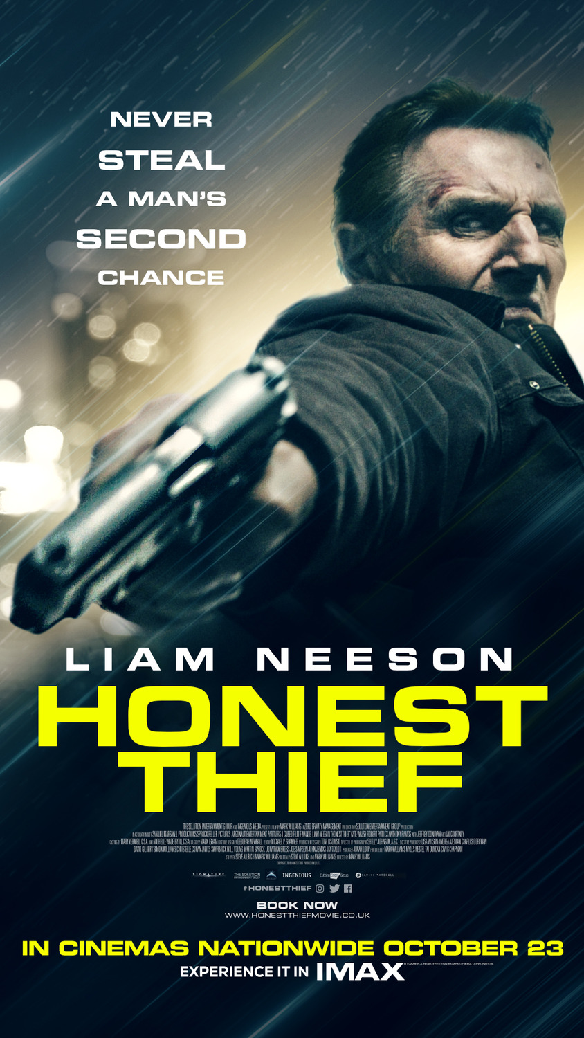 Extra Large Movie Poster Image for Honest Thief (#2 of 2)