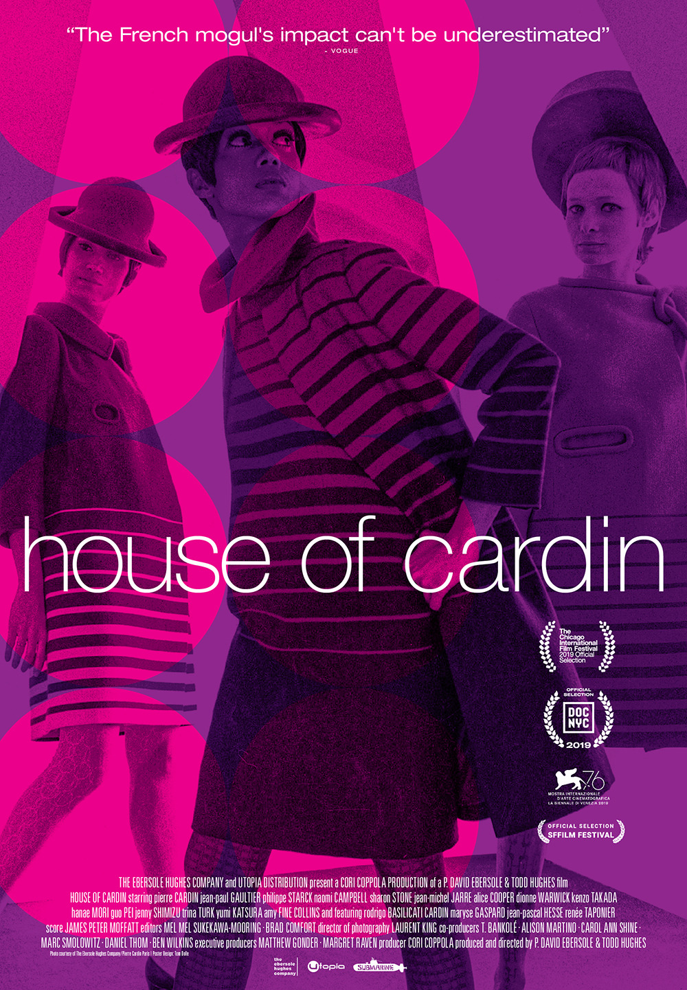 Extra Large Movie Poster Image for House of Cardin (#2 of 3)