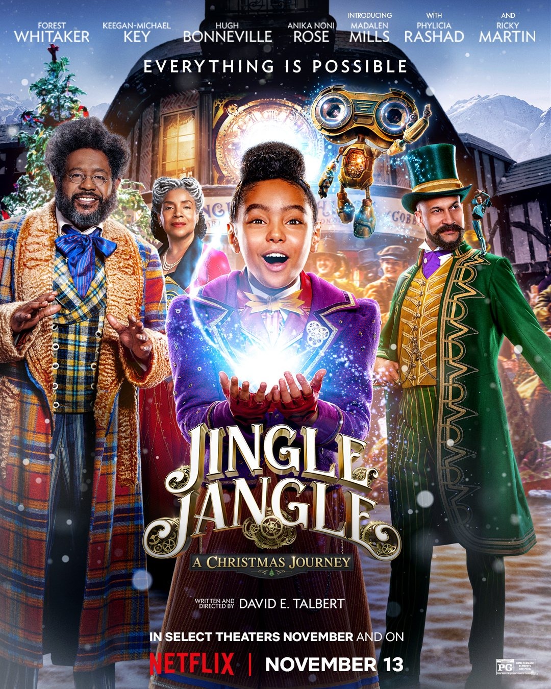 Extra Large Movie Poster Image for Jingle Jangle: A Christmas Journey (#3 of 3)
