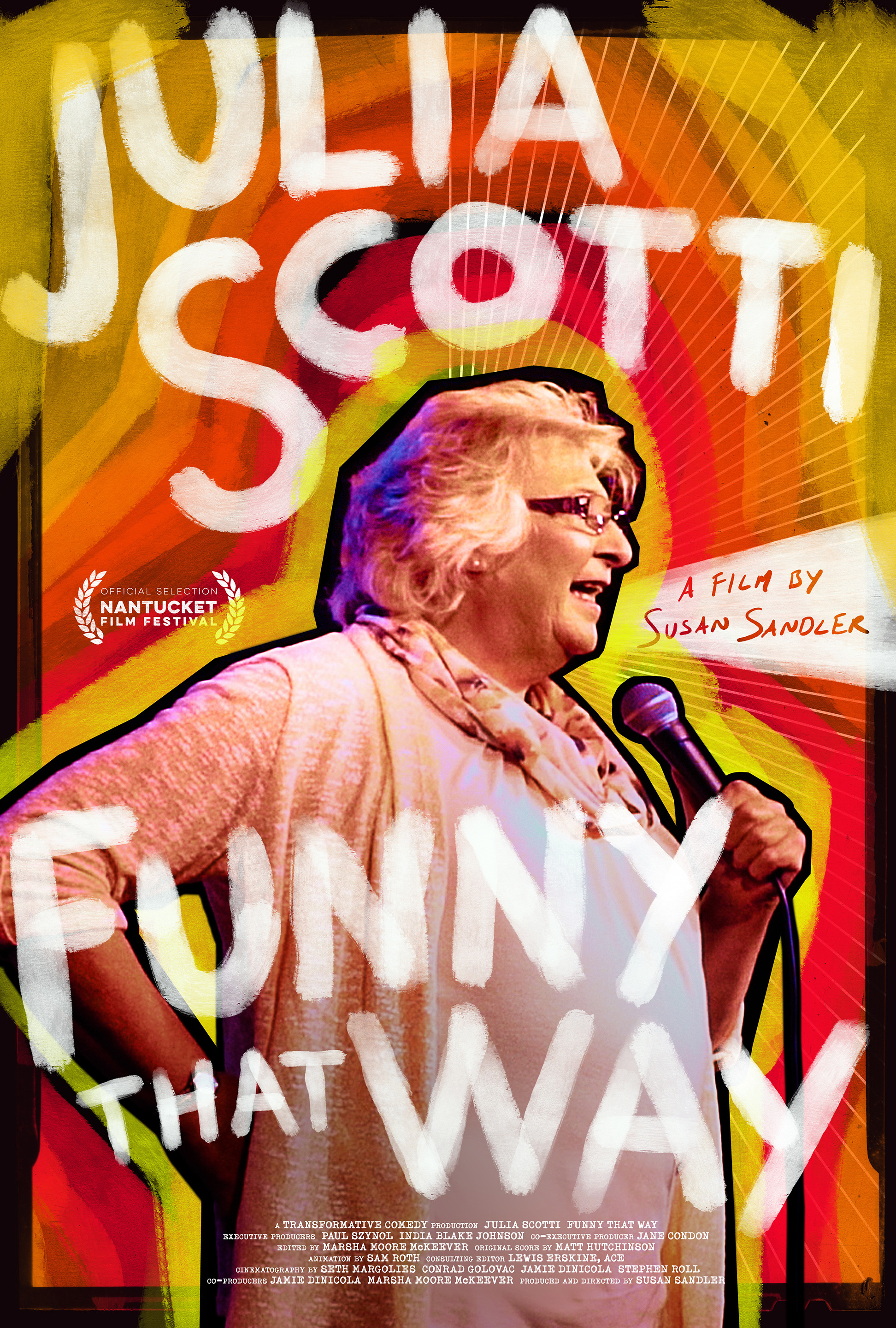 Mega Sized Movie Poster Image for Julia Scotti: Funny That Way 