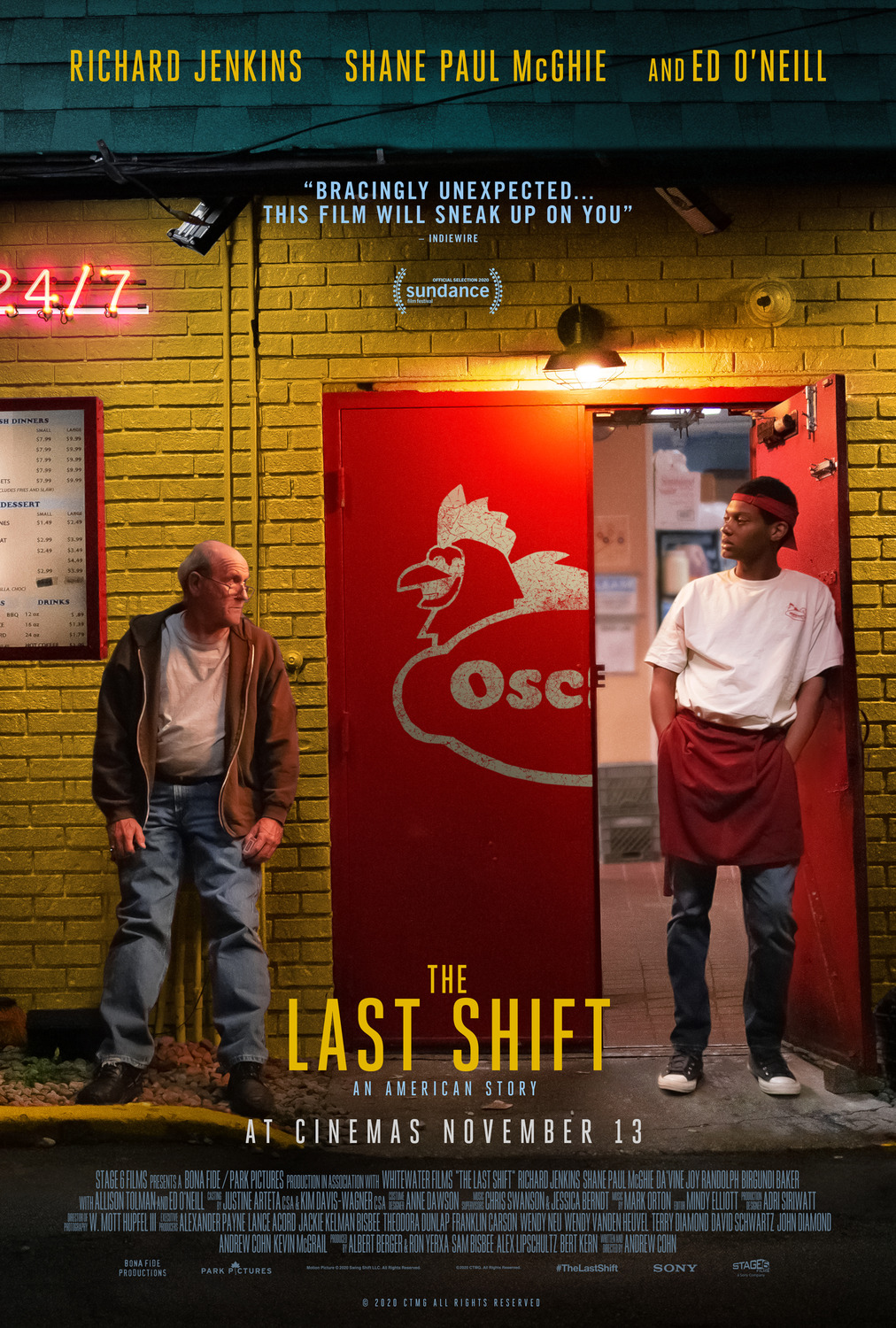 Extra Large Movie Poster Image for The Last Shift 