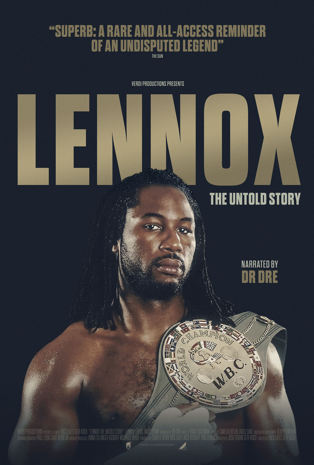 Extra Large Movie Poster Image for Lennox Lewis: The Untold Story 