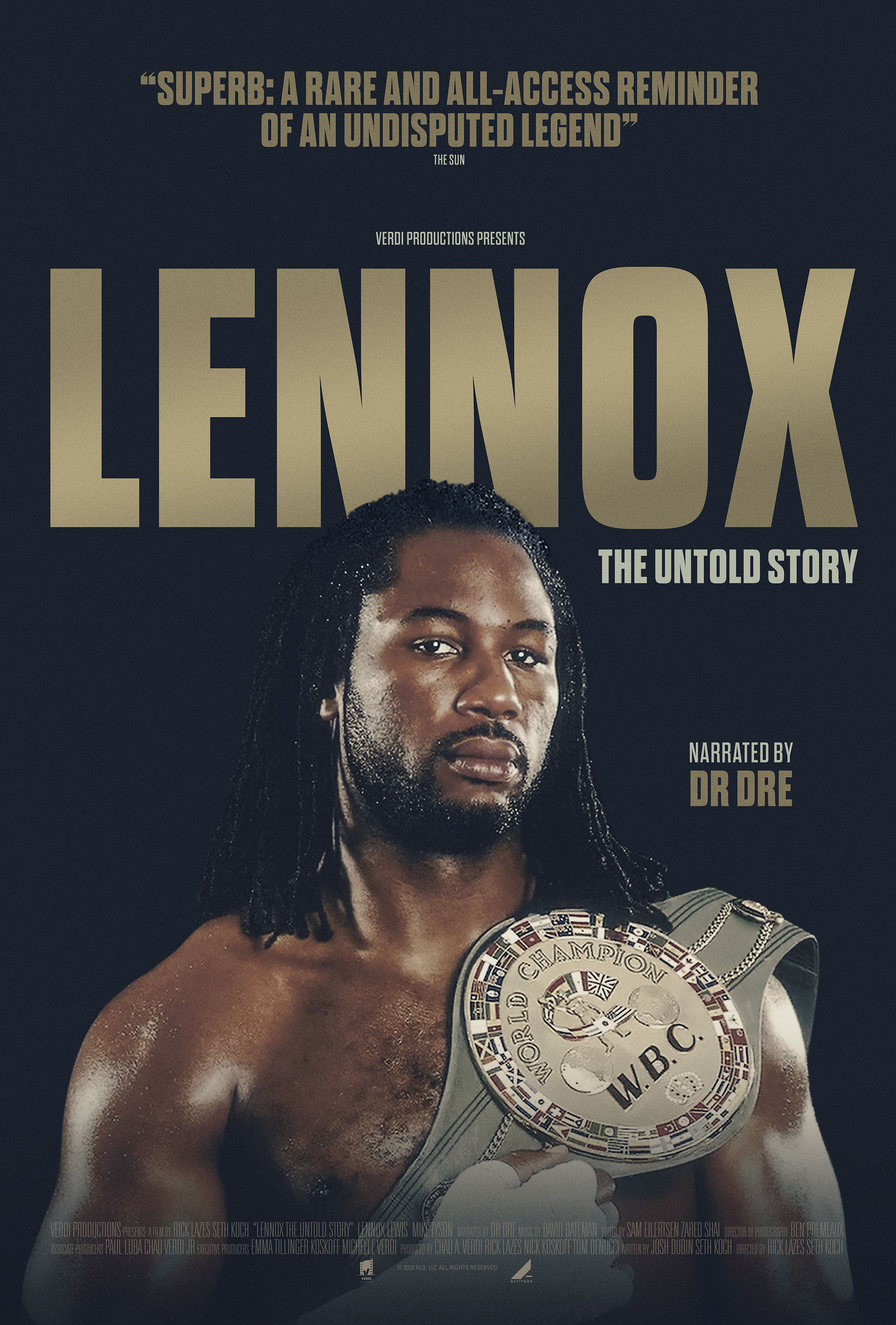 Mega Sized Movie Poster Image for Lennox Lewis: The Untold Story 