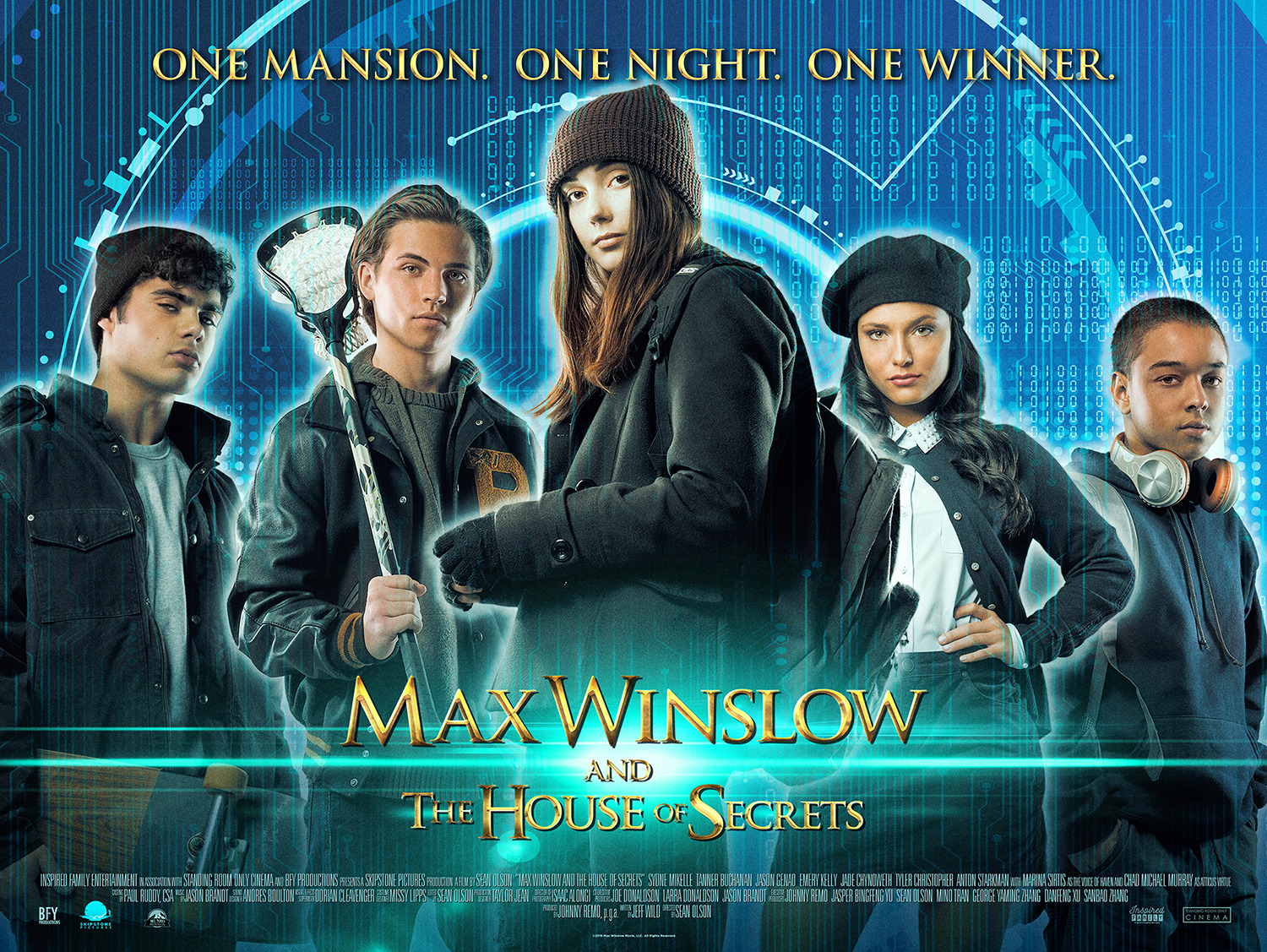 Extra Large Movie Poster Image for Max Winslow and the House of Secrets (#2 of 2)