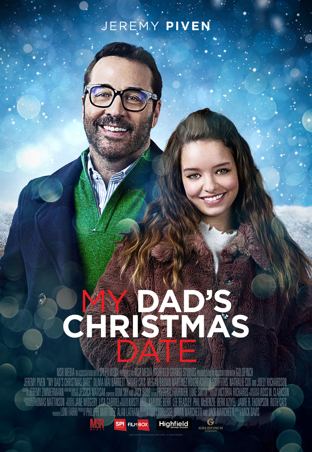 Extra Large Movie Poster Image for My Dad's Christmas Date 