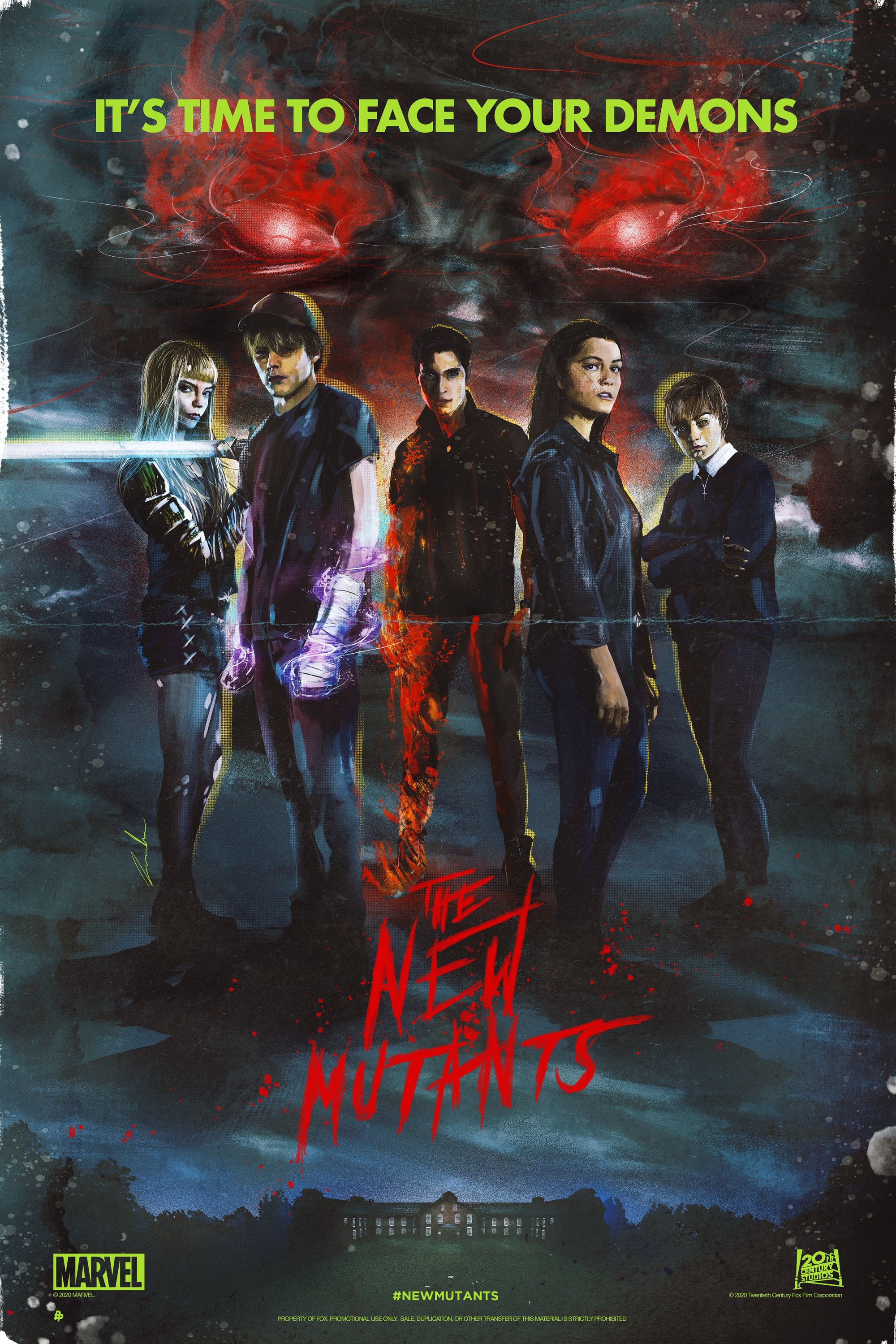 Mega Sized Movie Poster Image for The New Mutants (#6 of 14)